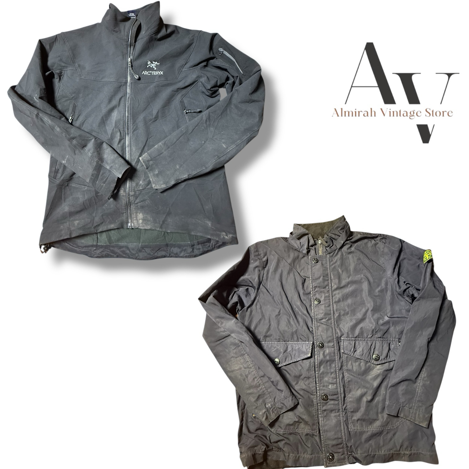 Mix Brands stone island,arcytix and more Windbreakers