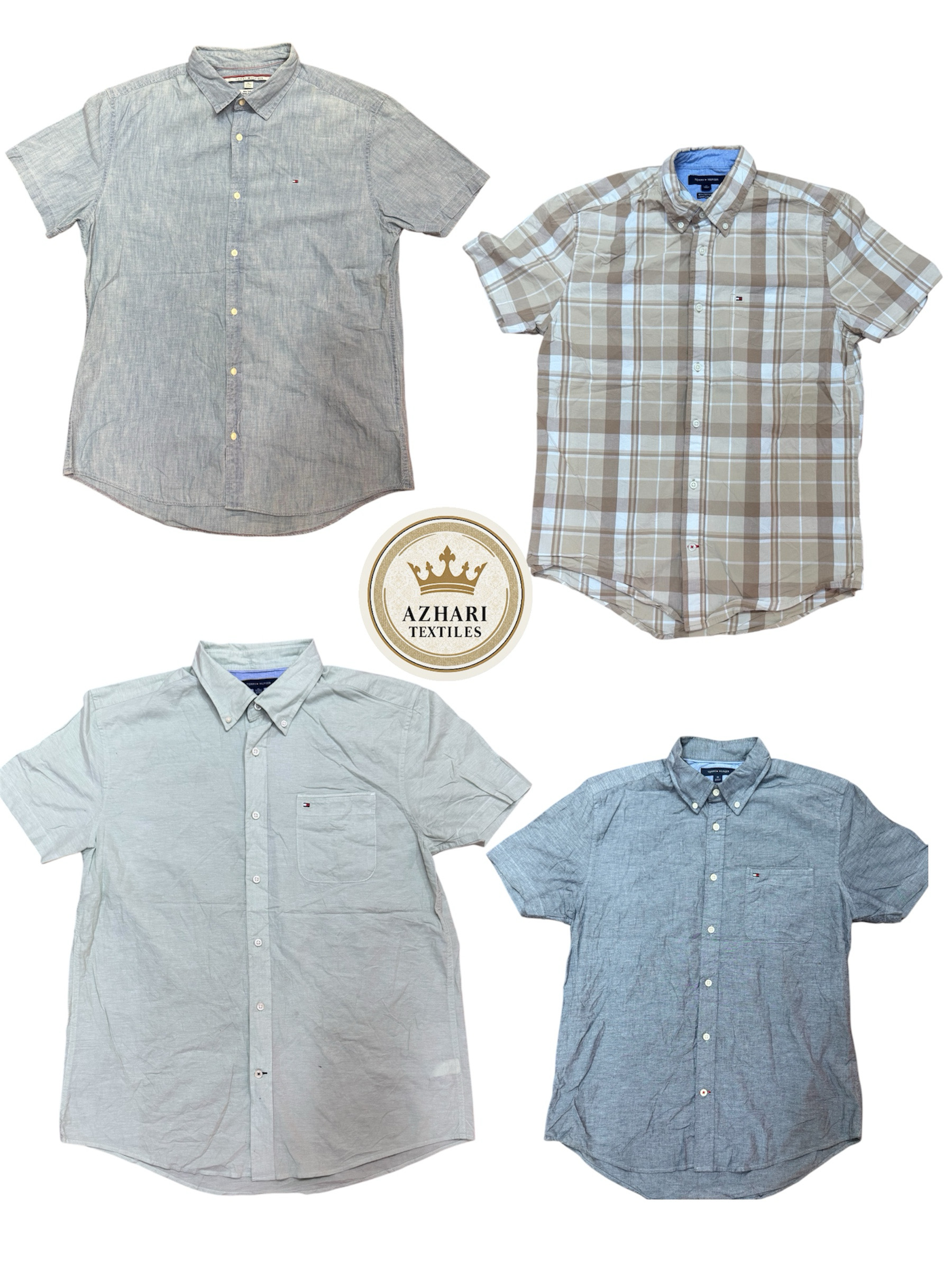 Camisa Tommy Hilfiger 10 pcs A 169