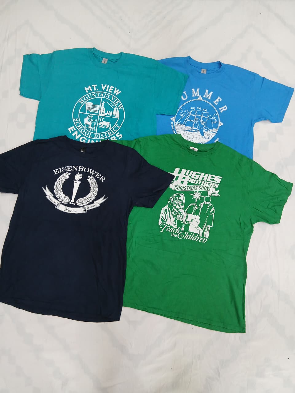 ZV1283 Unbranded Sport Print T-Shirt