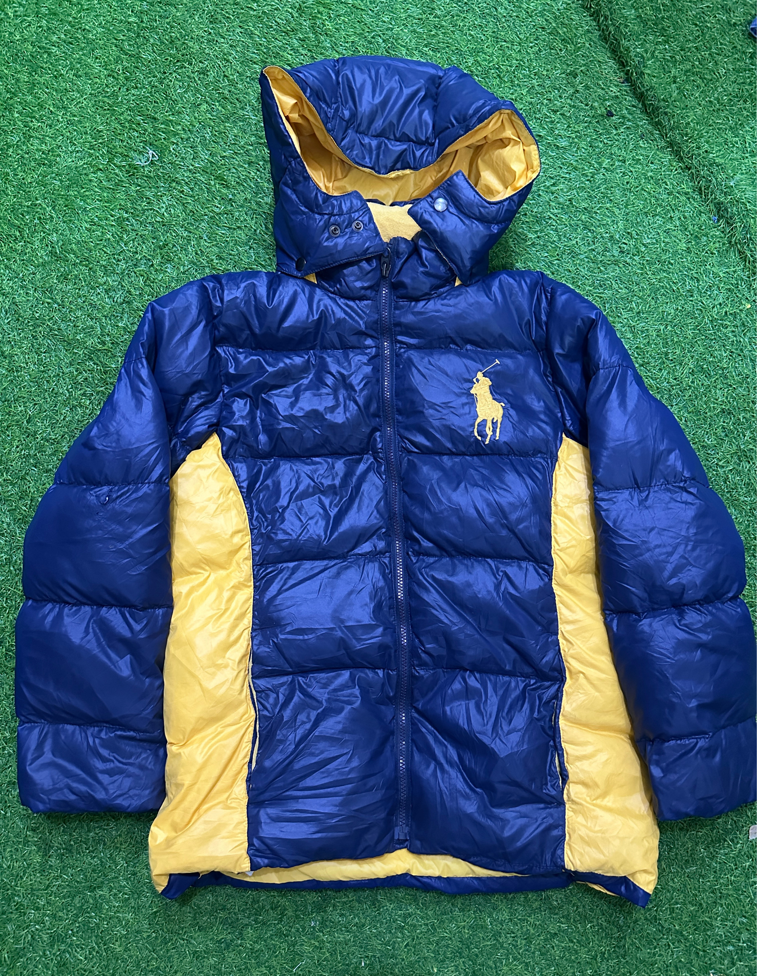polo puffer jacket