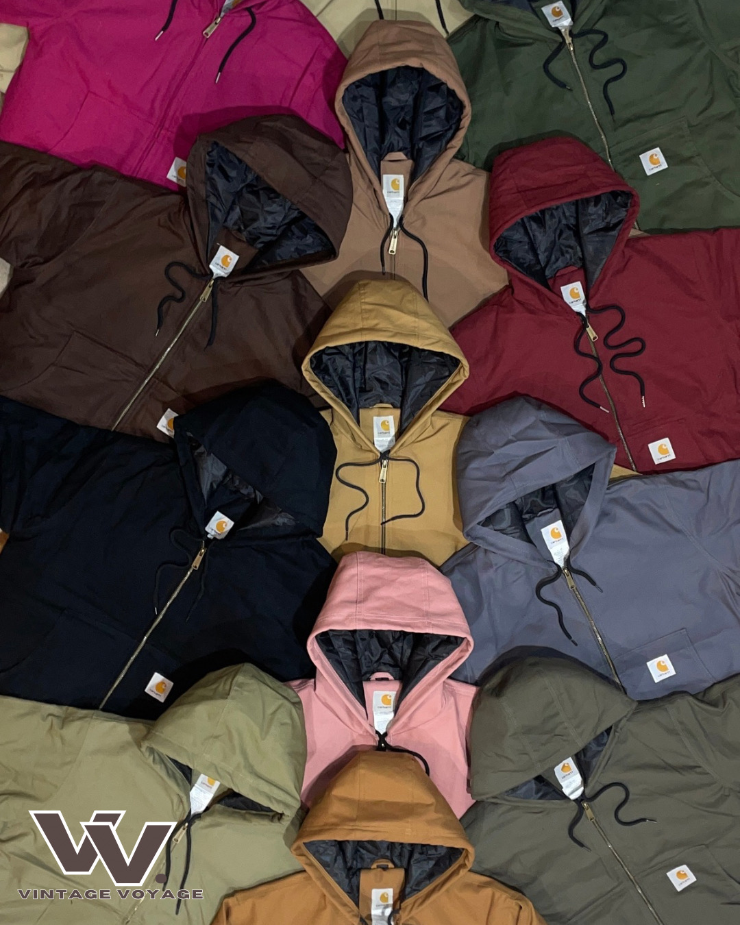Carhartt reworked style mix colour active jackets #2025