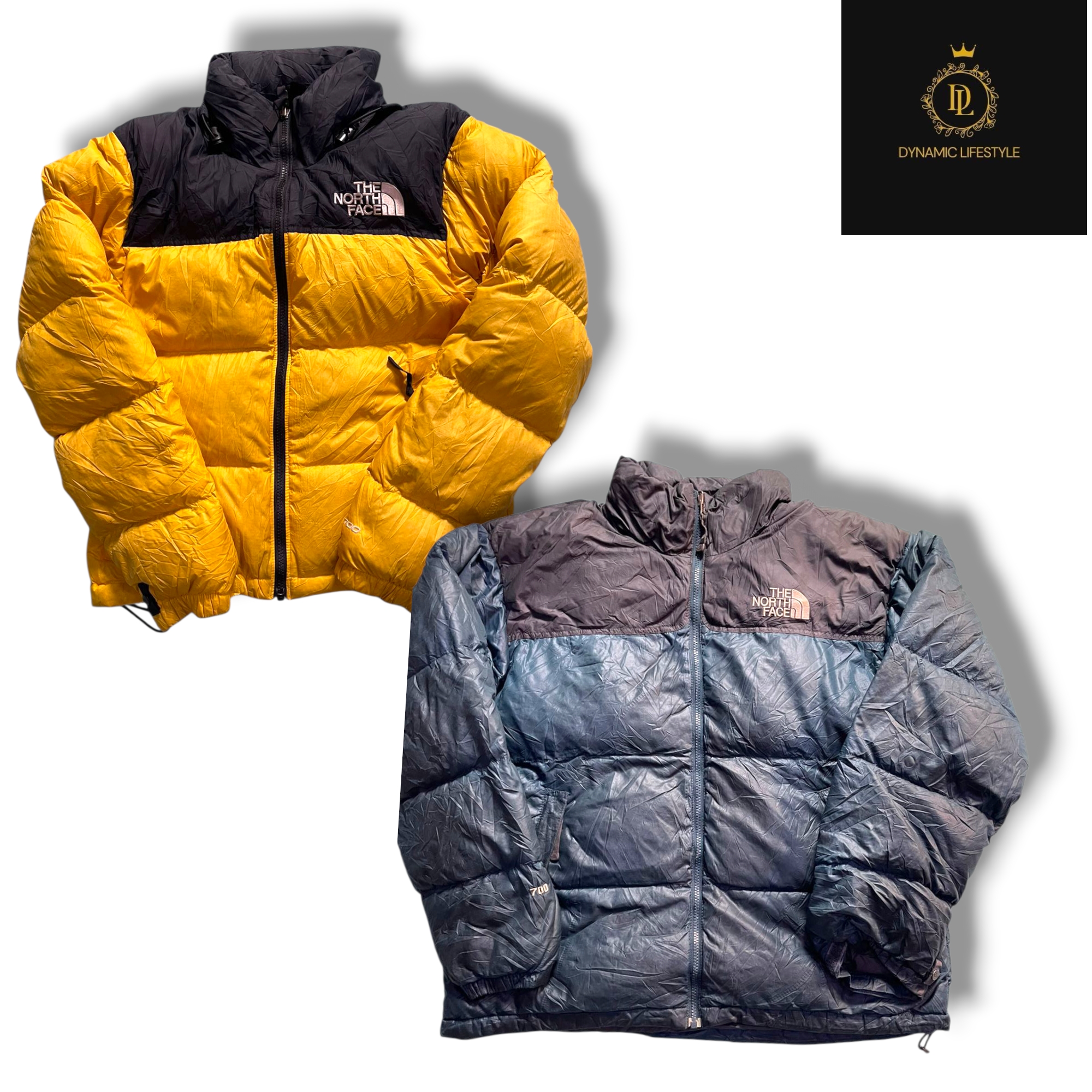 Les vestes The North Face