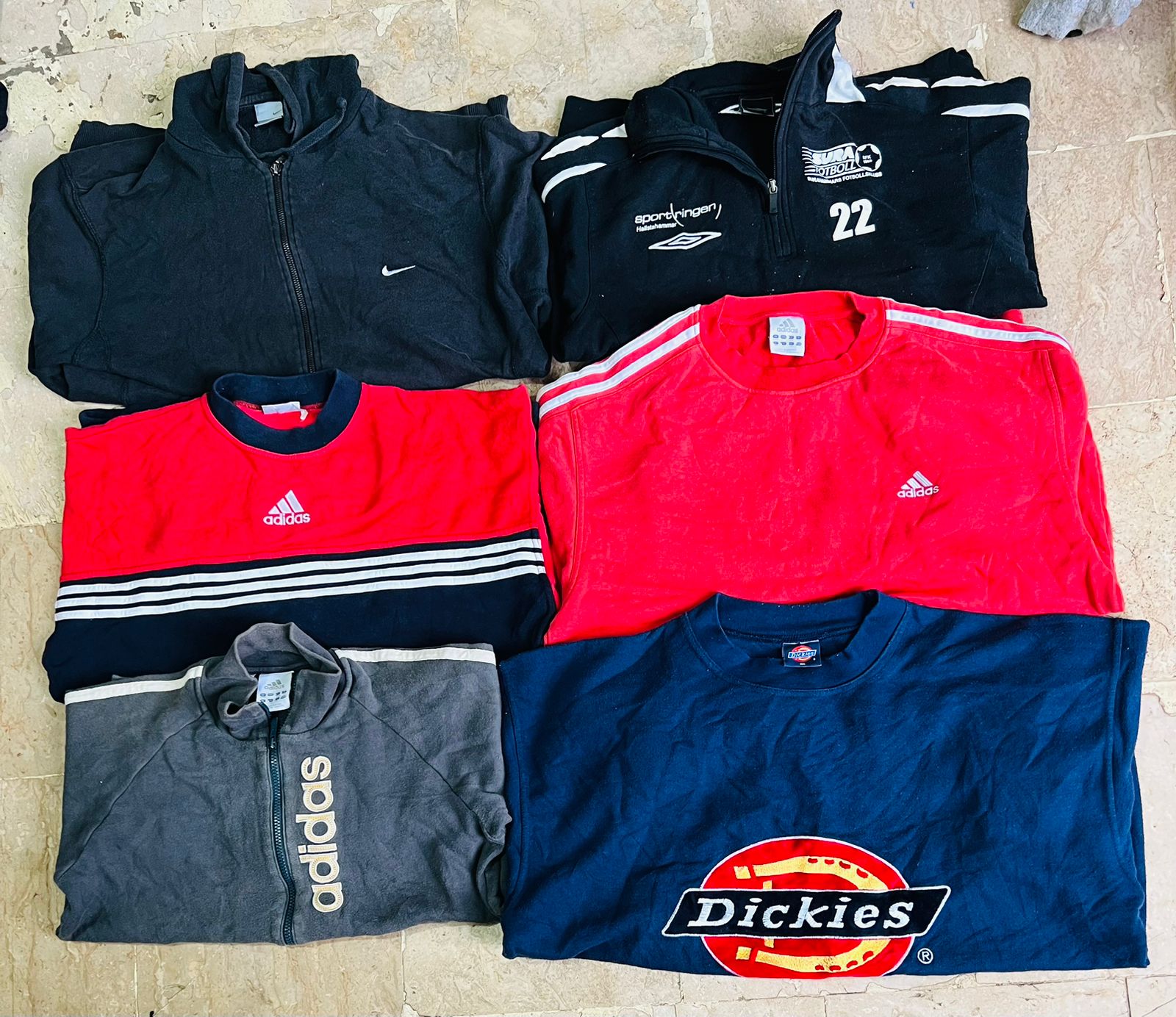 mix brand vintage sweatshirts bundle 4