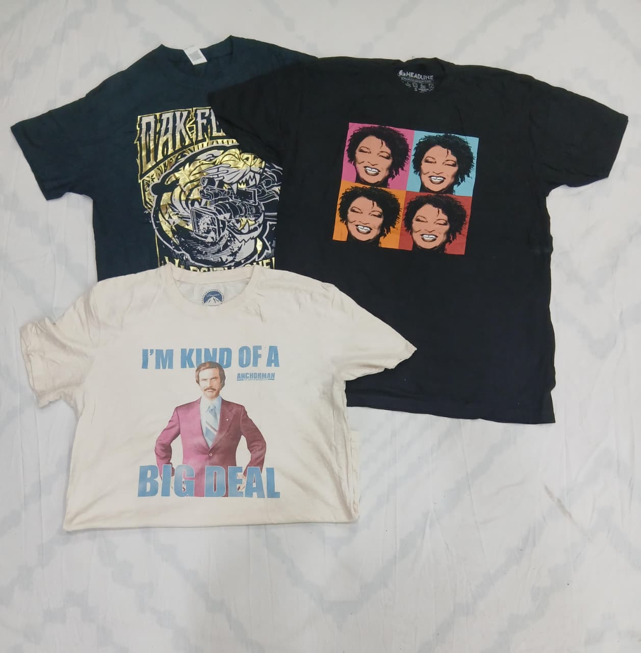 ZV1295 Unbranded Sport Print T-Shirt