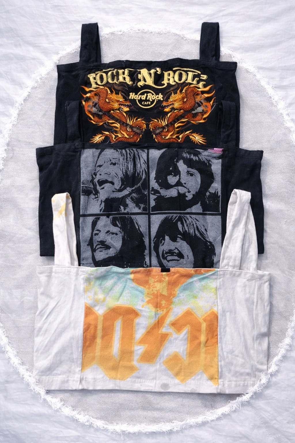 CR5682  Upcycled Music Top