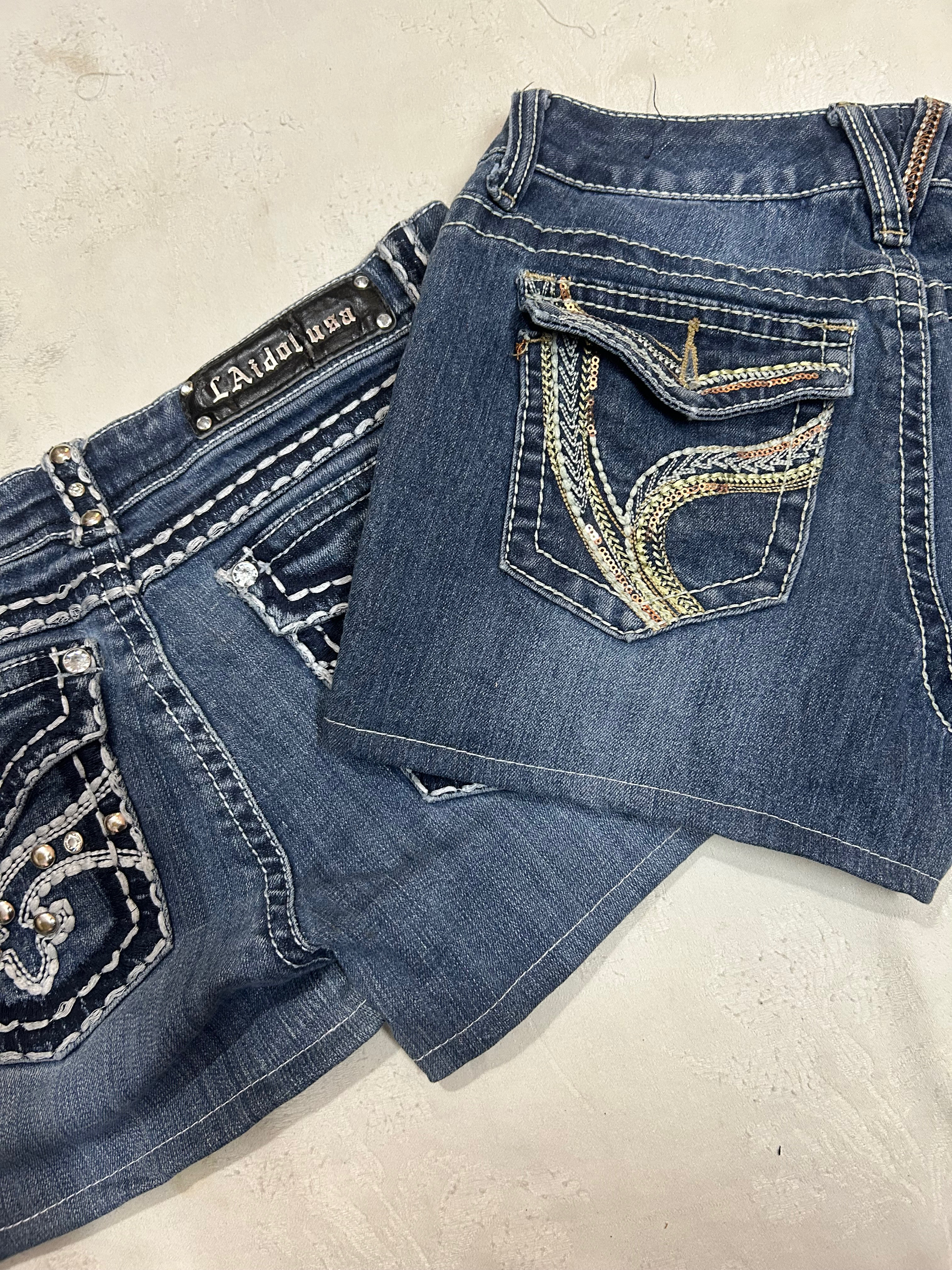 Y2k Micro Mini Shorts