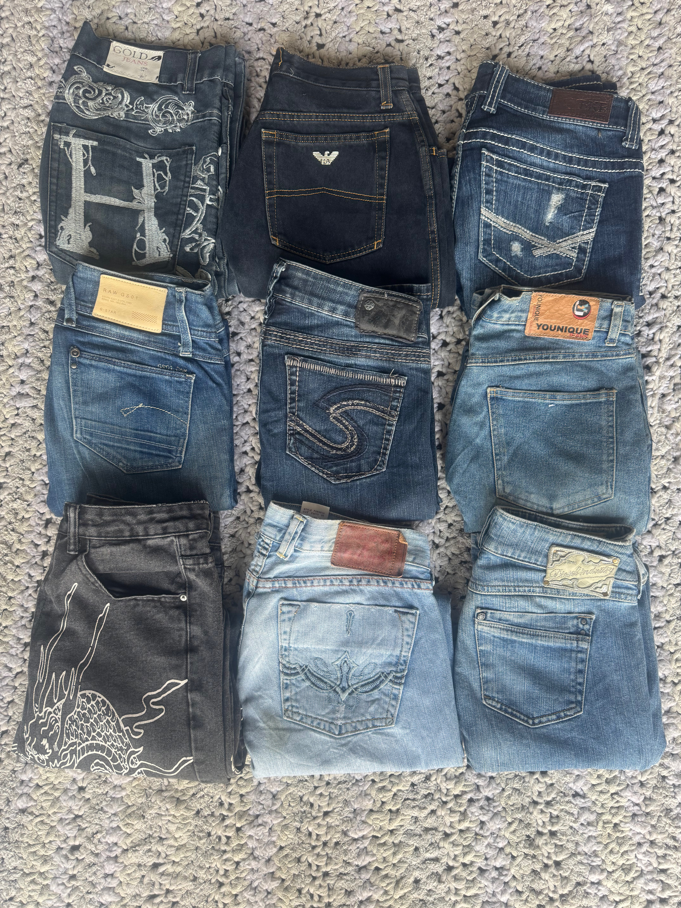 Pantaloni Denim Mix
