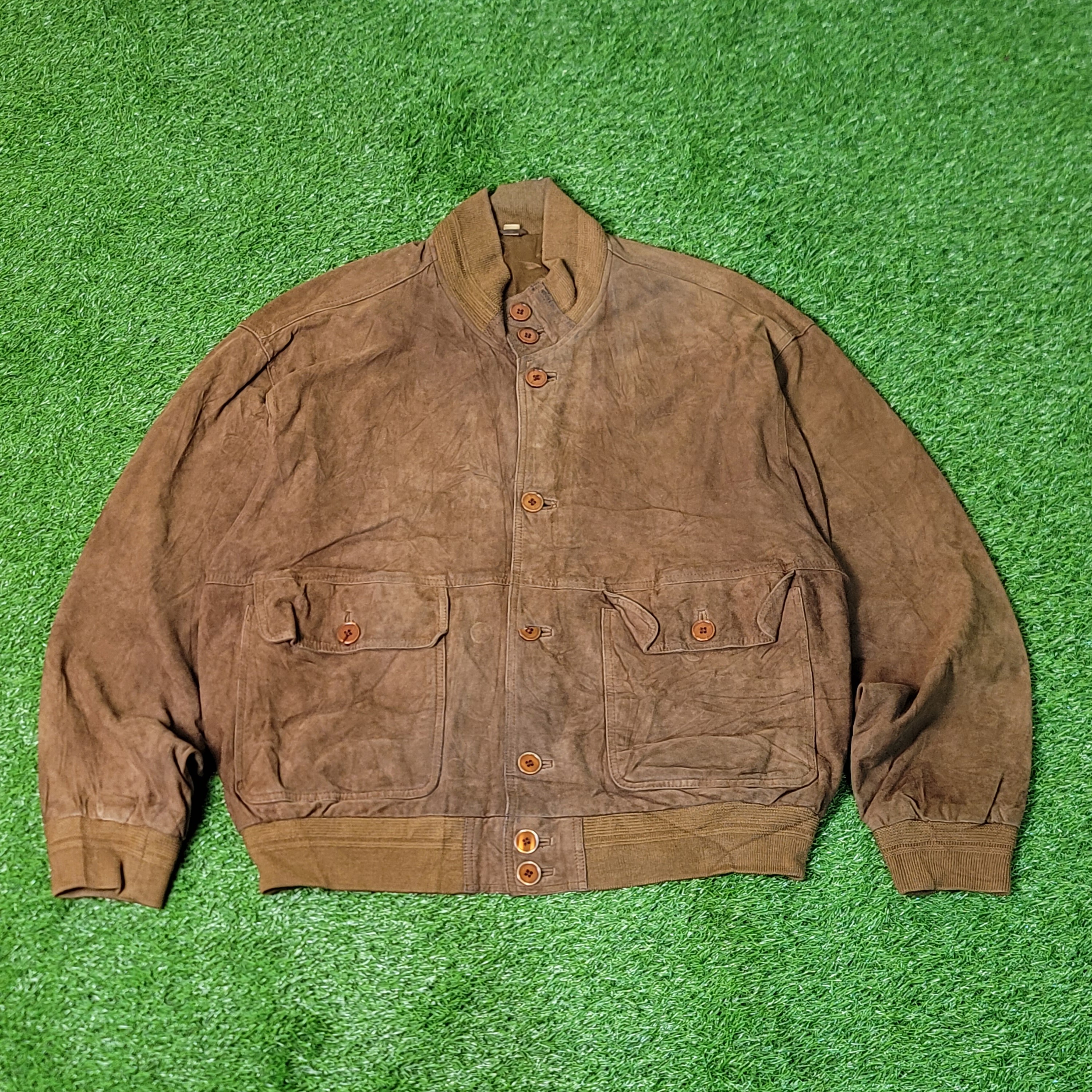 Suede Bomber Jackets