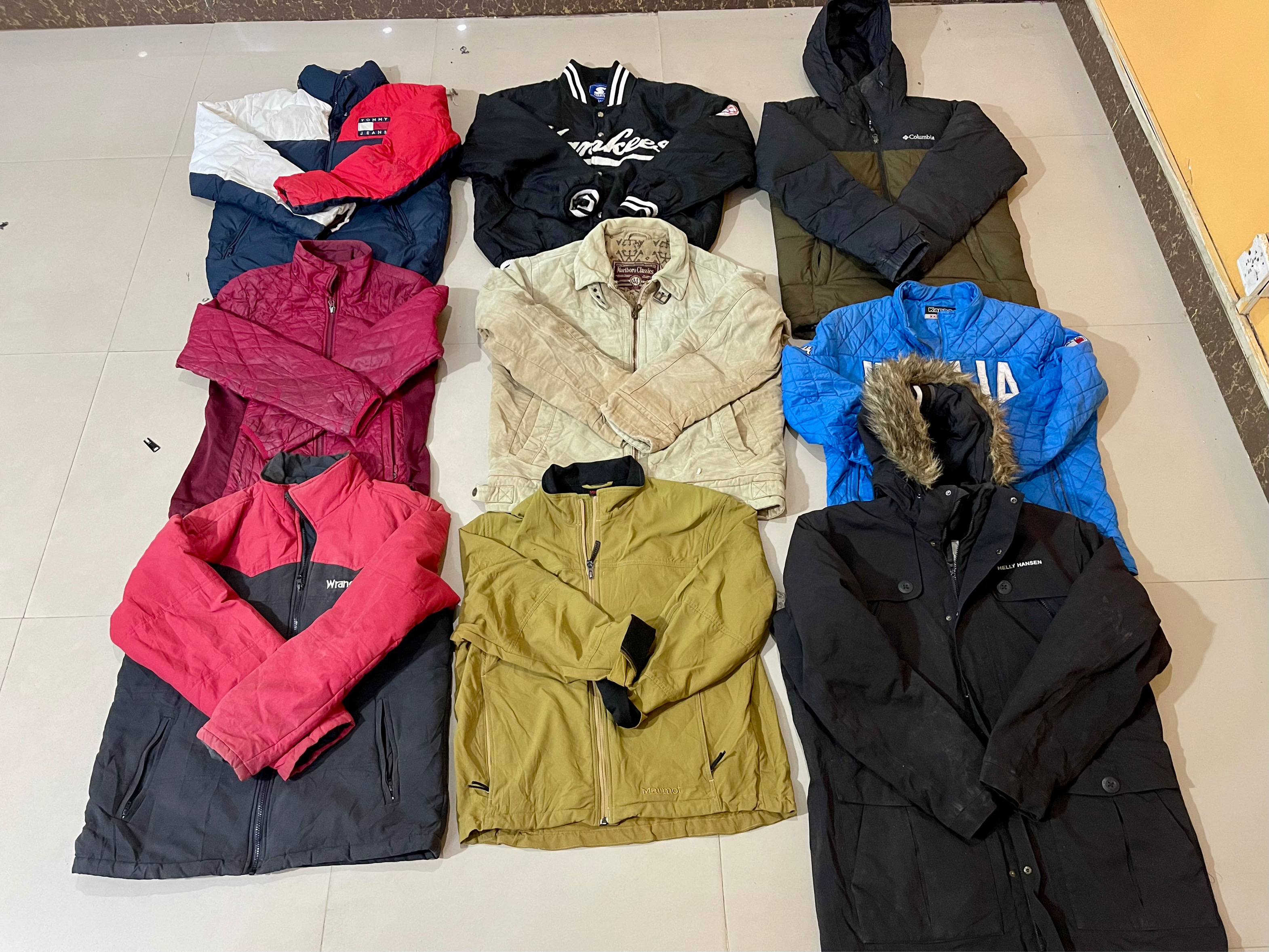 ビンテージジャケットをミックスする