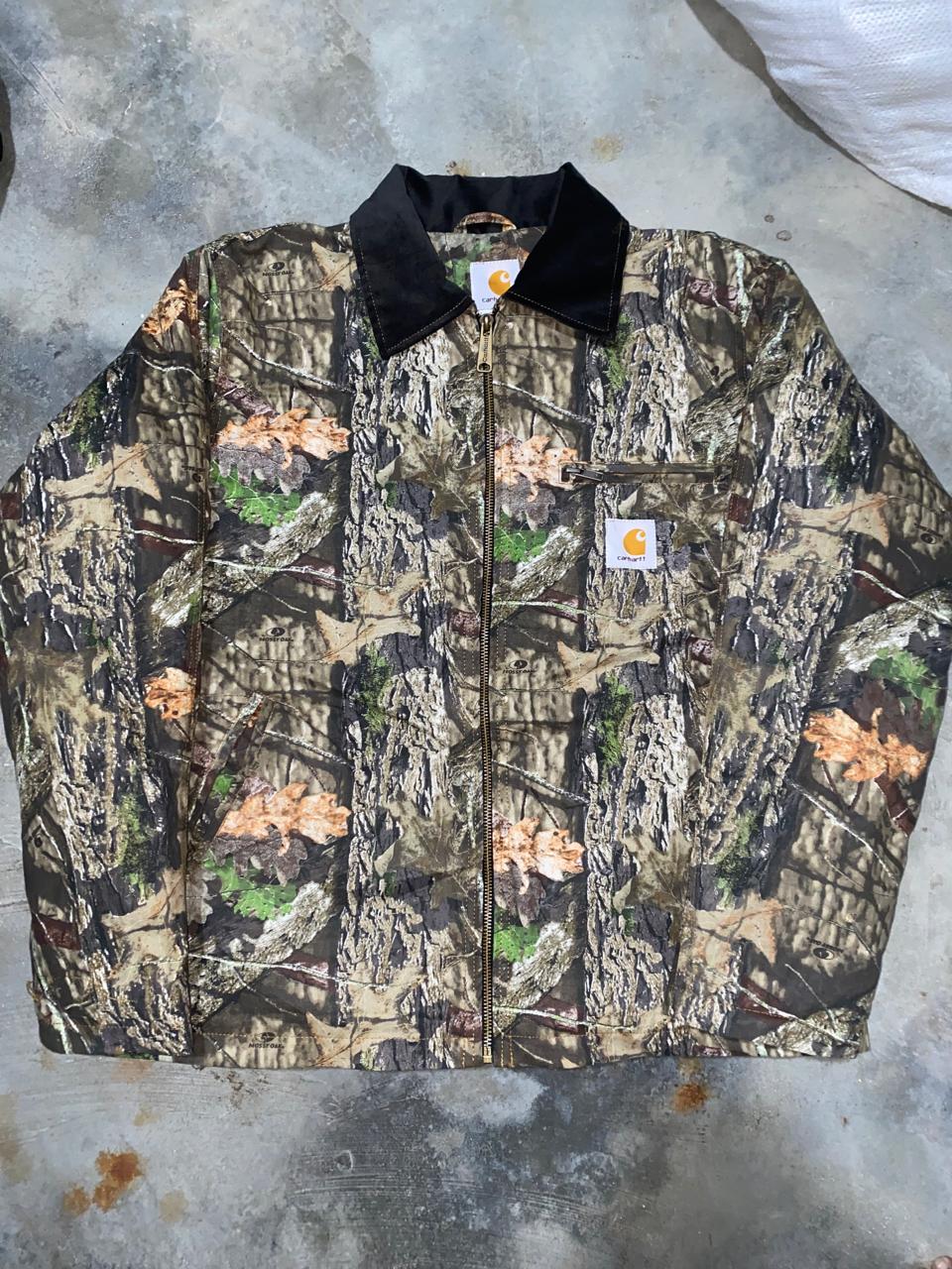 Carhartt Rework Style Workwear Camo Detroit Jackets