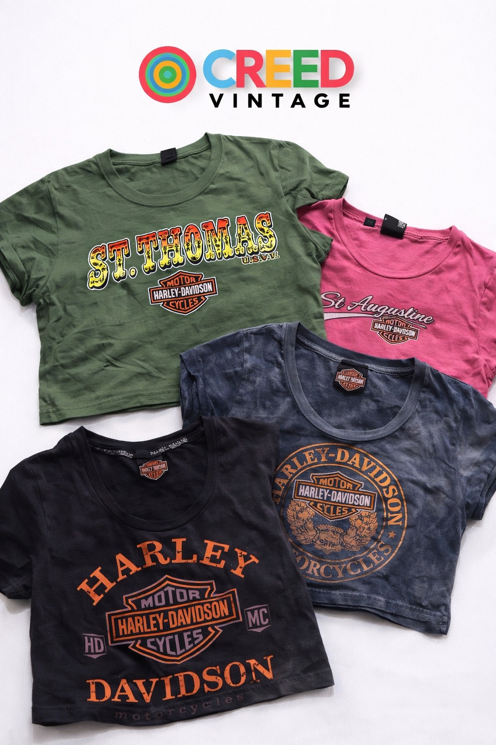 CR5685 Harley-Davidson Reworked Style Baby Tee