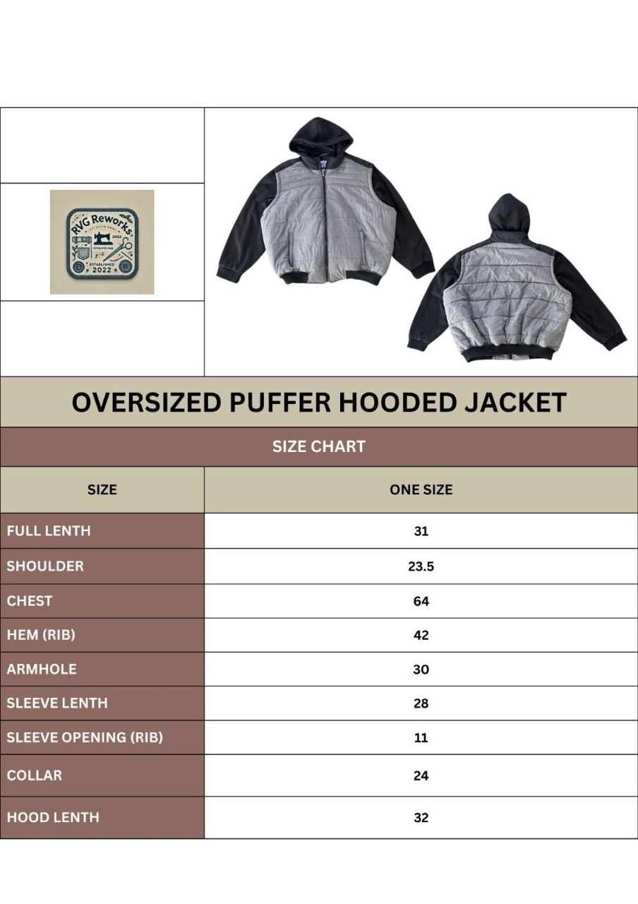 Jaqueta Puffer Hoodie Híbrida Reciclada