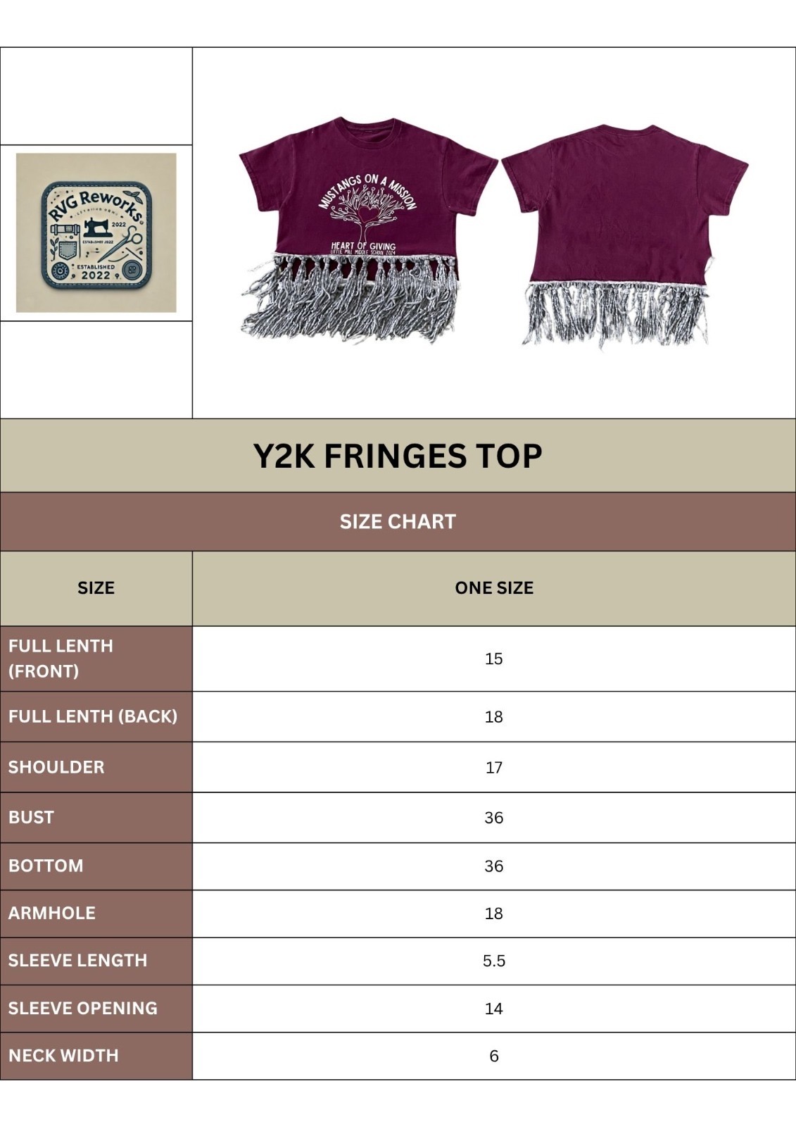 Upcycled Y2K Fringe Hem Reworked Tee