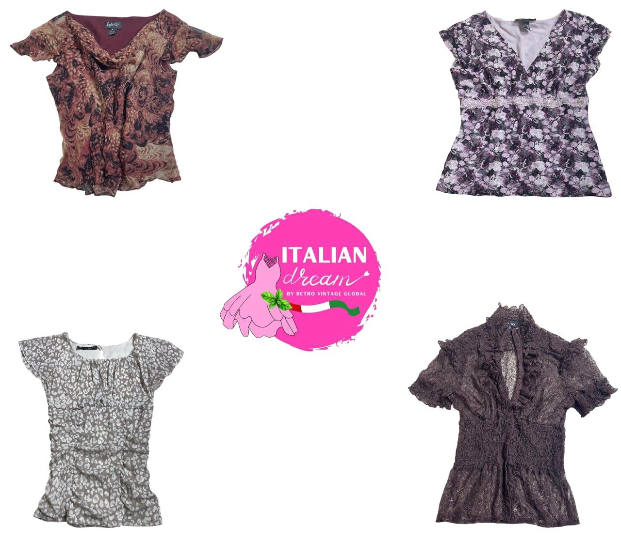 Tops Grunge em alta venda Y2K