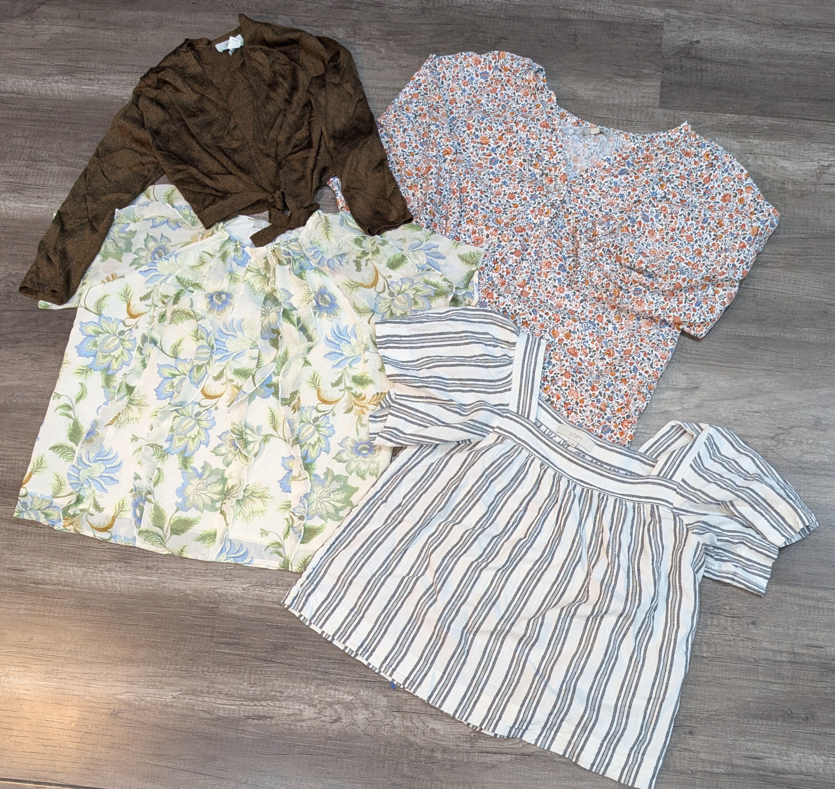 1605 - Ann Taylor LOFT / LOFT Mix Blouse