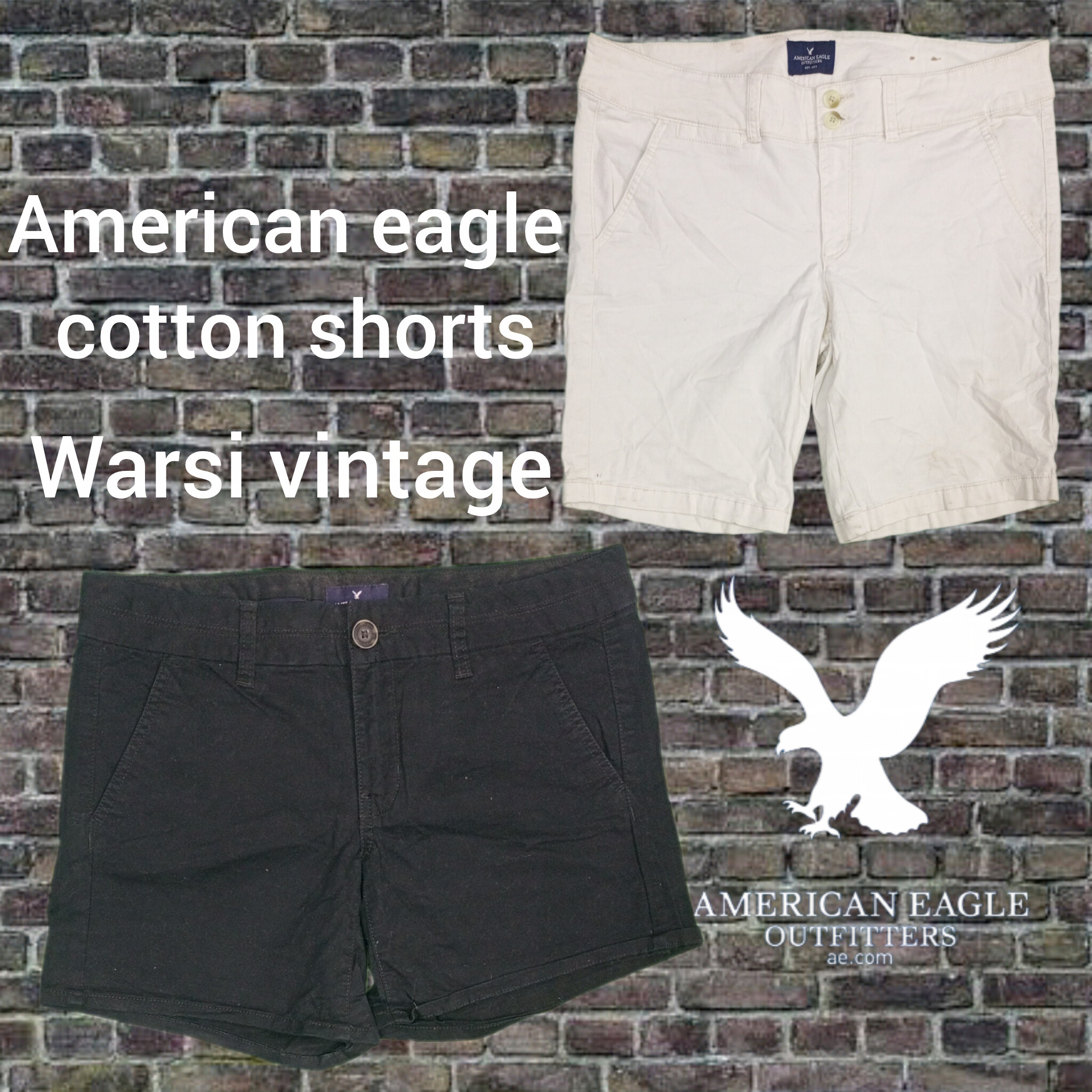 Pantalones cortos de algodón American Eagle | Auténtico