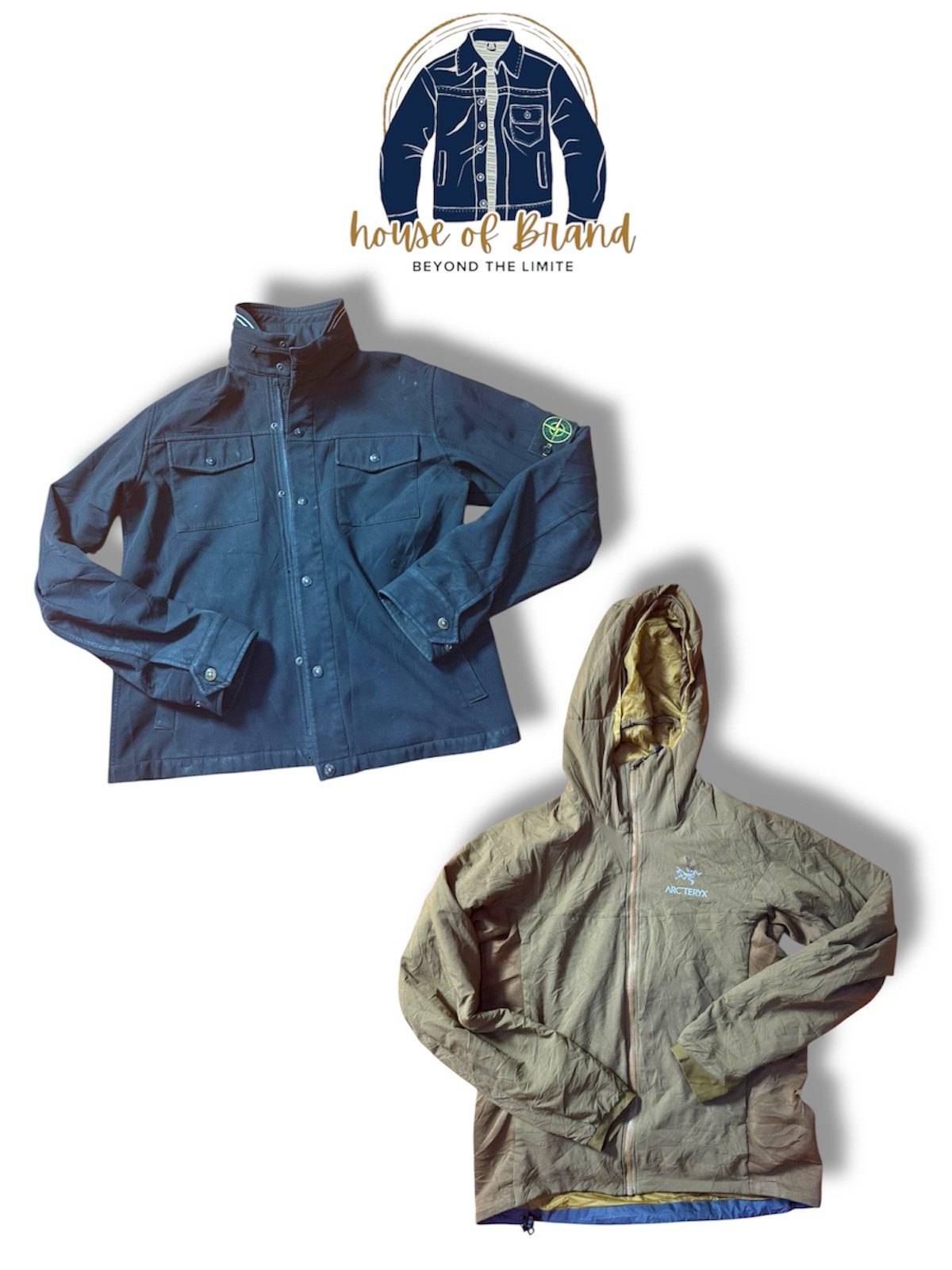 Stone island,cp conpany,barbour,arctix jackets