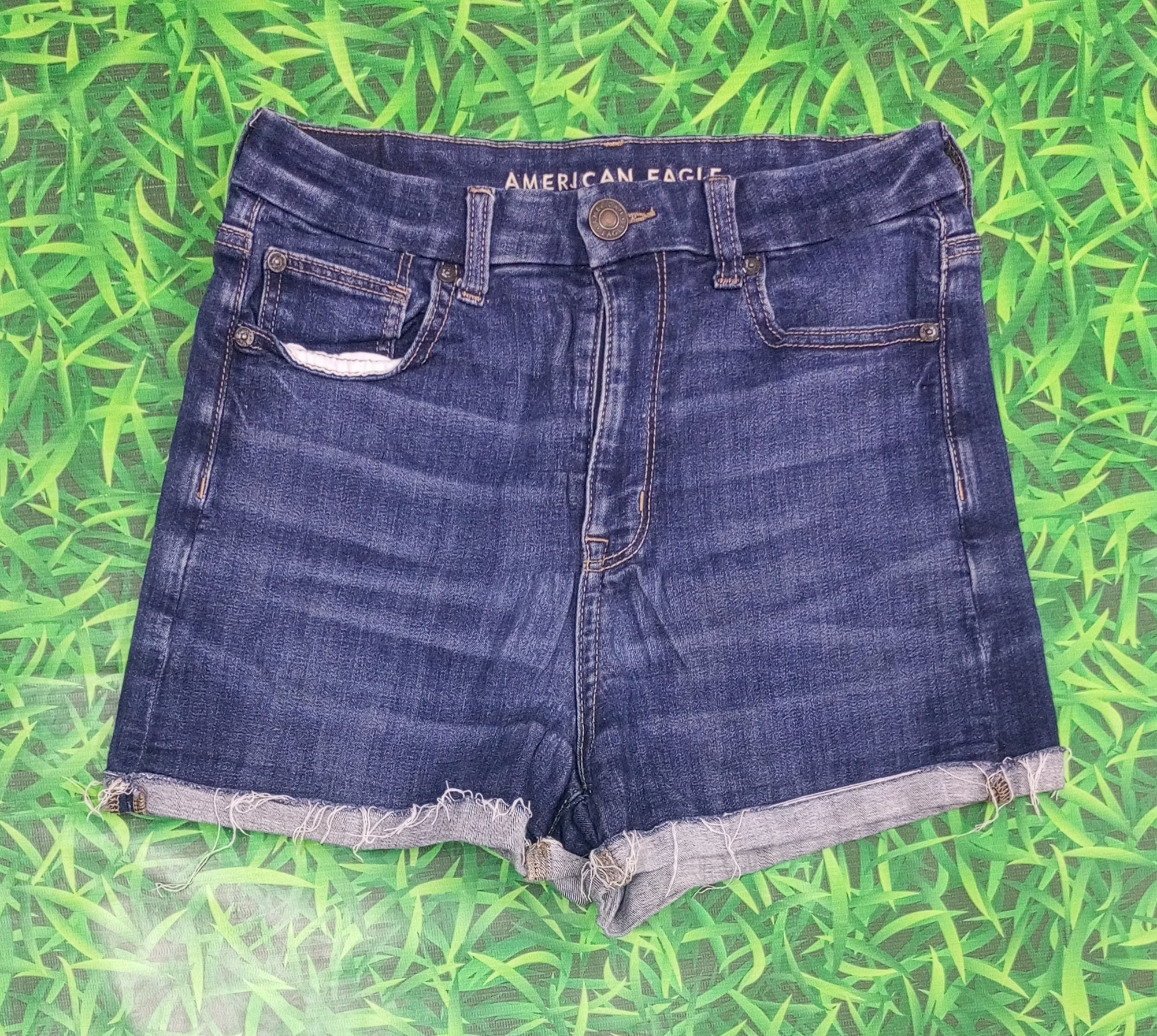 Y2K Denim Mini Short