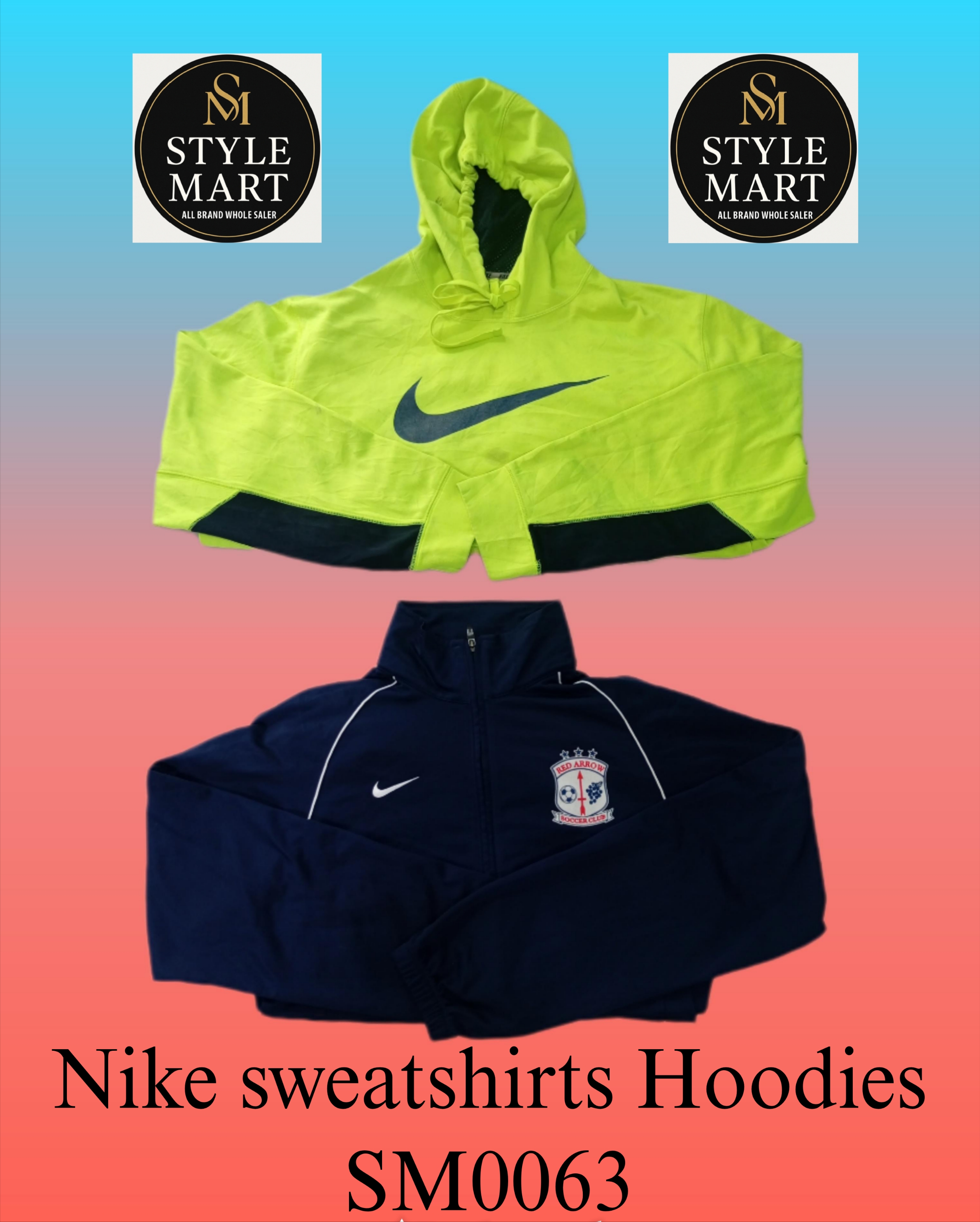 Authantic Nike sweatshirts Hoodies SM0085