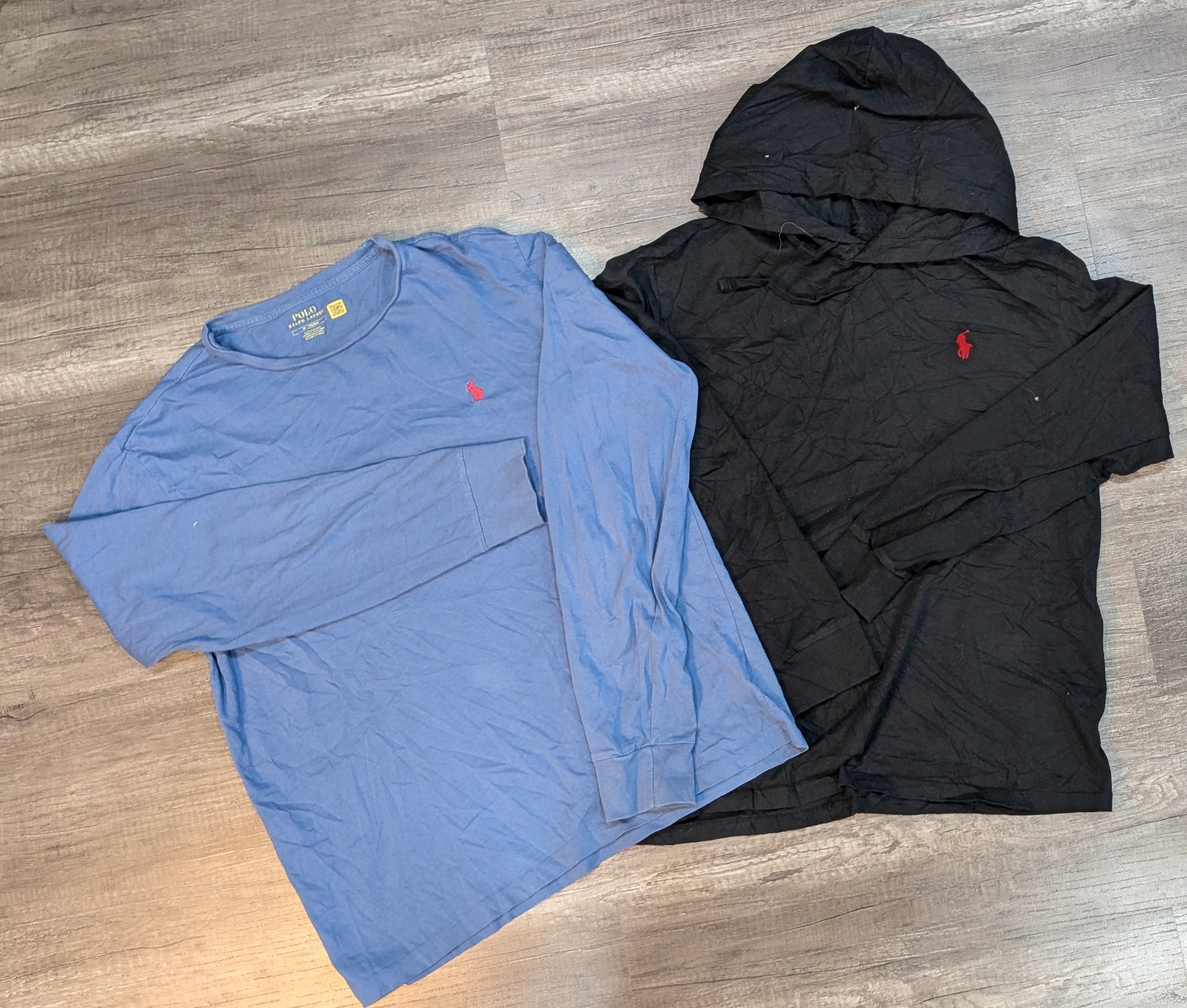 1618 - Ralph Lauren Casual Hoodie T-Shirts de Meio e Mangas Longas