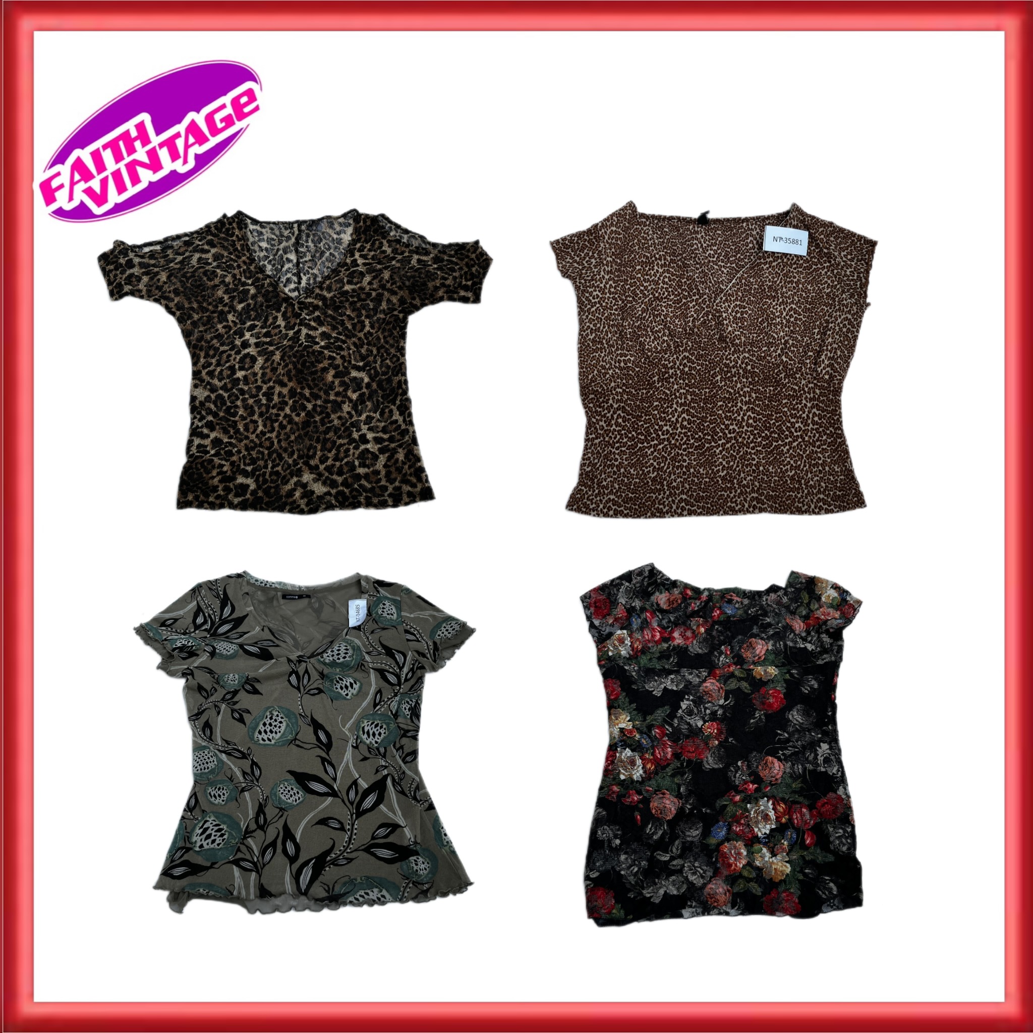 Rusty Prints Tops (FV-251)