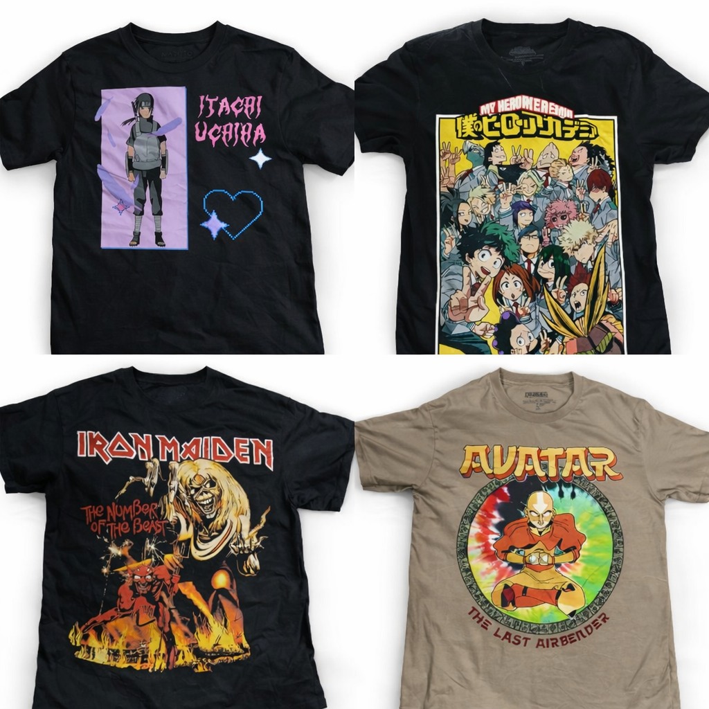 CR6101 ヴィンテージ日本のカートゥーンプリント