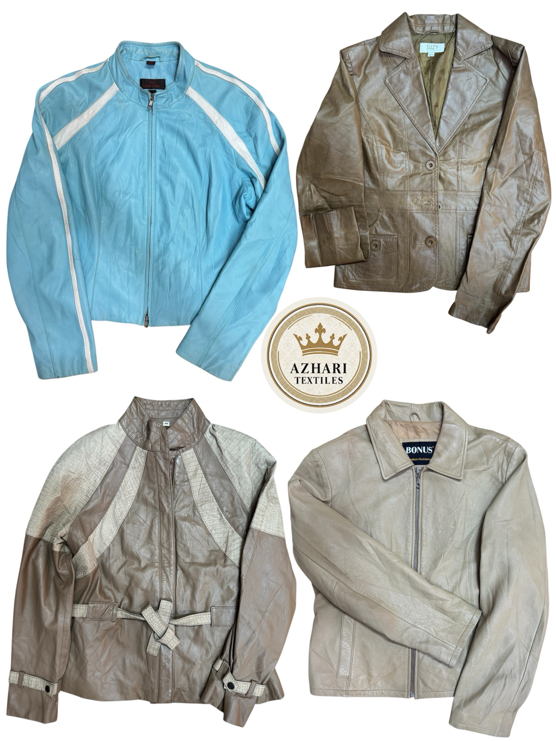 Y2K leather jacket 6 pcs At 180