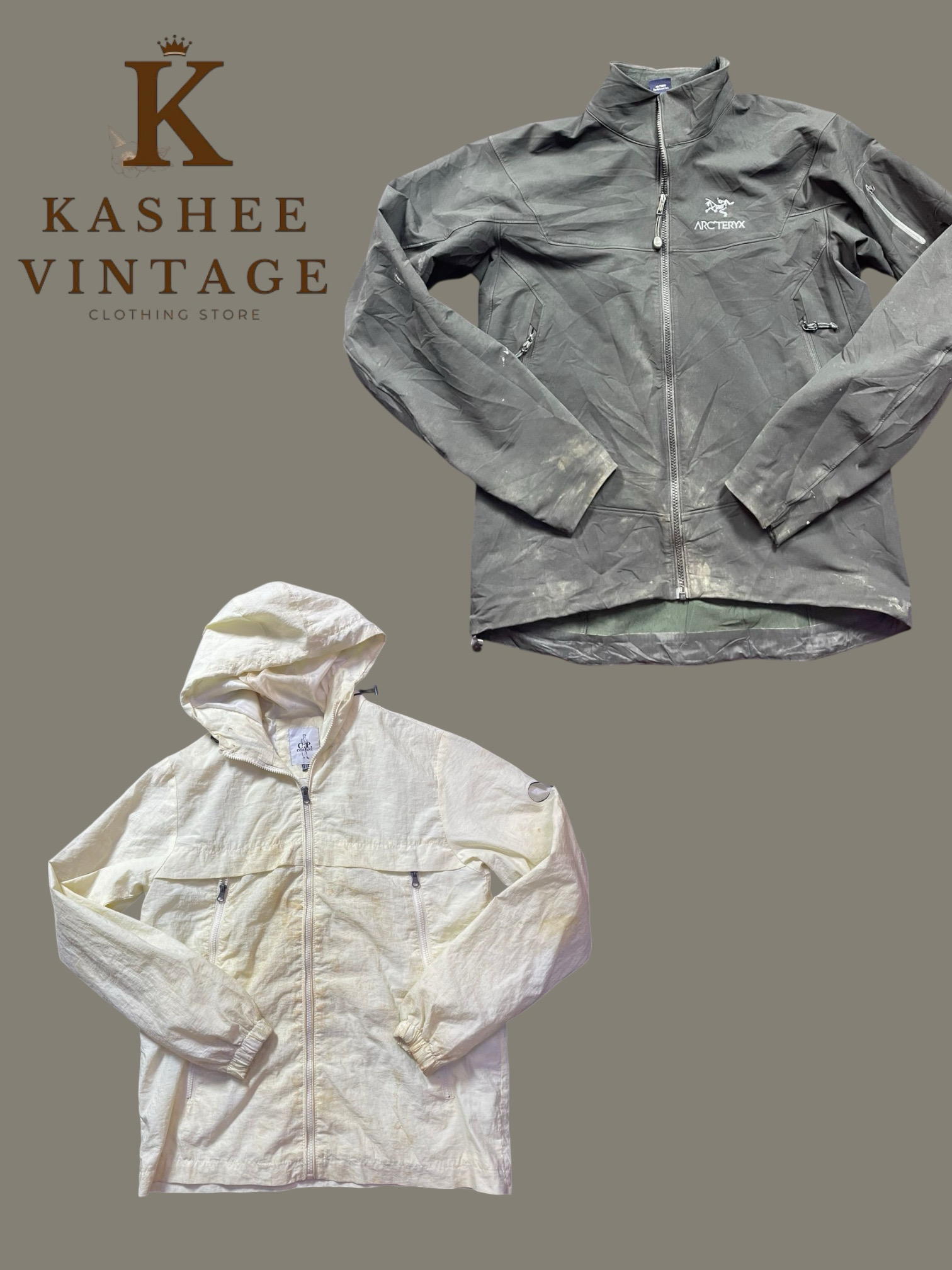 Stone island, barbour, acrtix, CP windbreaker