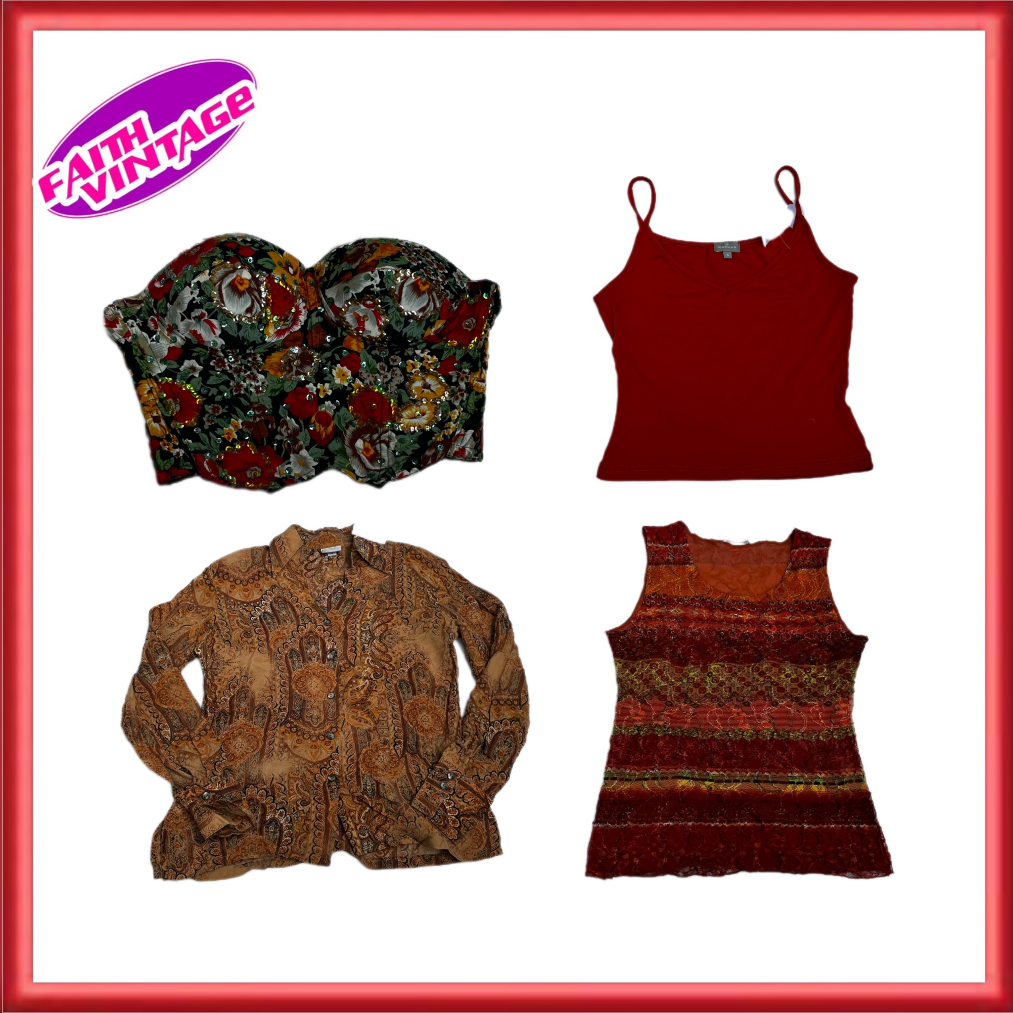 Hash Vintage Shades Tops (FV-255)