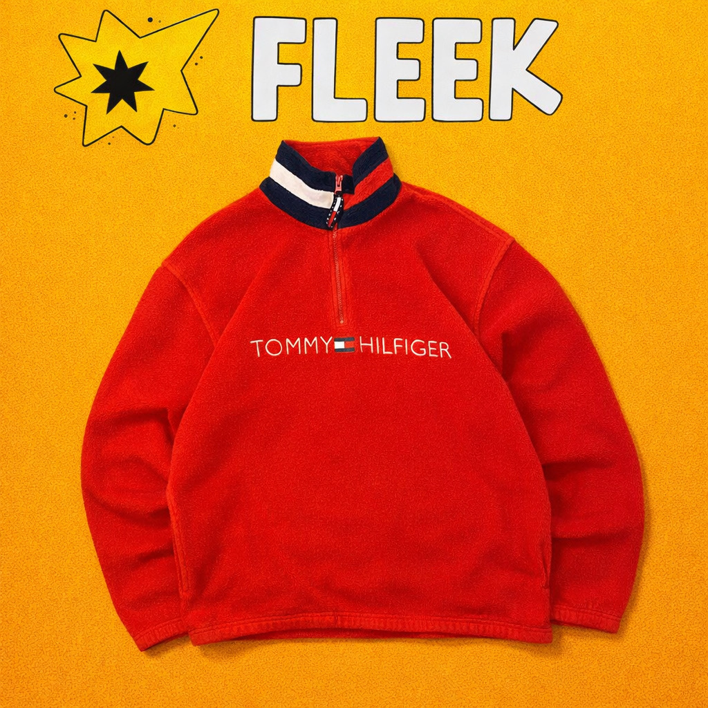トミーヒルフィガー 1/4 ジップ