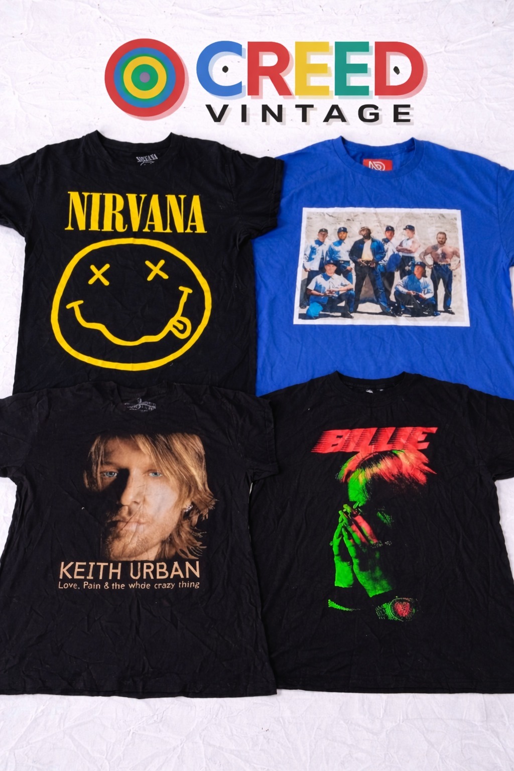 CR6106 ヴィンテージ ミュージック Tシャツ