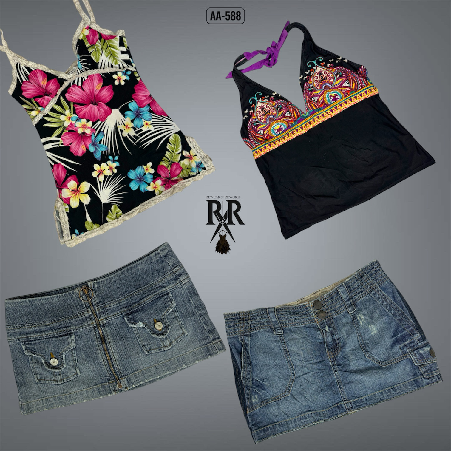 Y2K The Black Rave Mix and Match (AA-588)