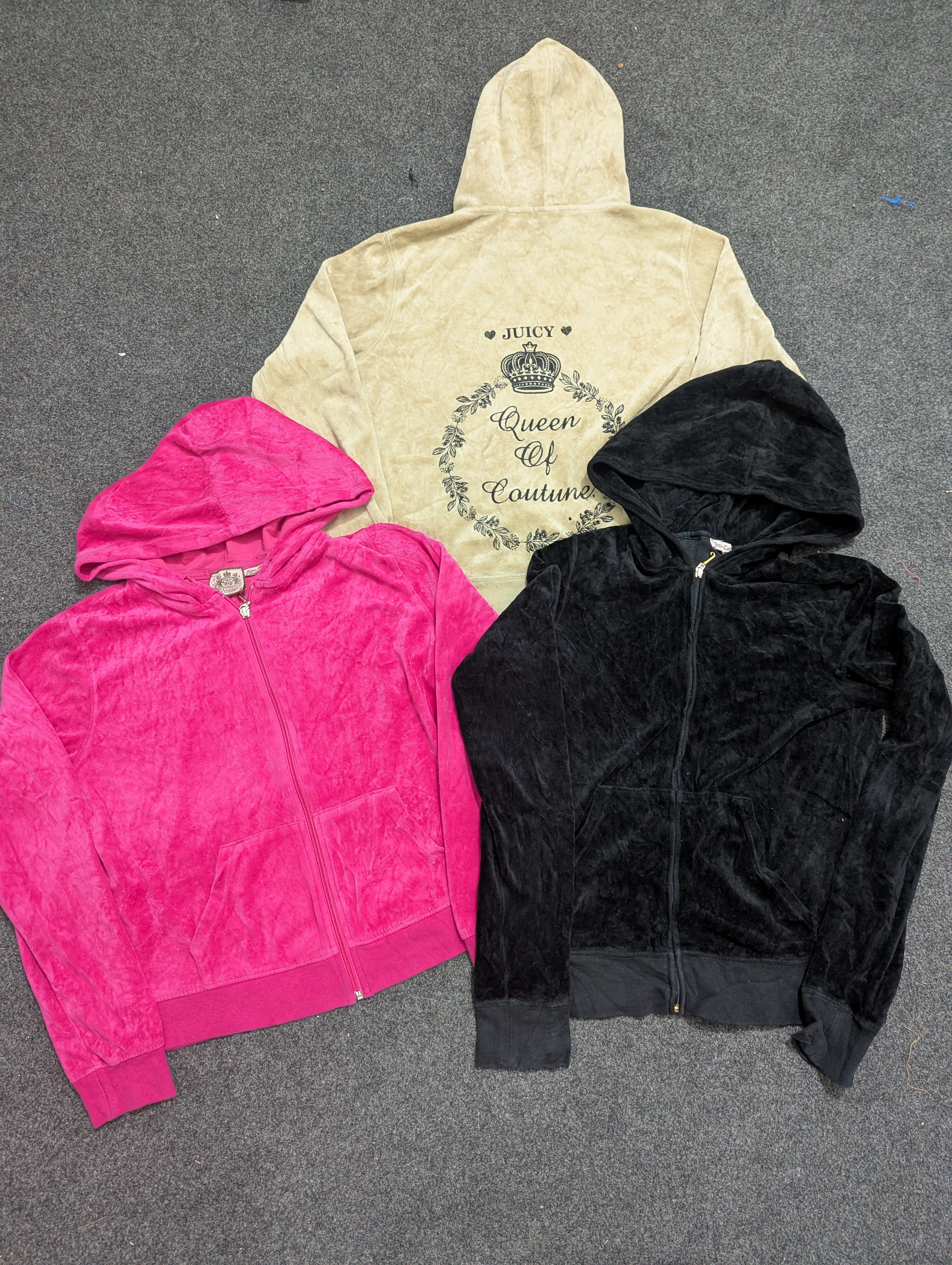 Juicy Couture Damen Reißverschluss-Hoodies 7-teili..