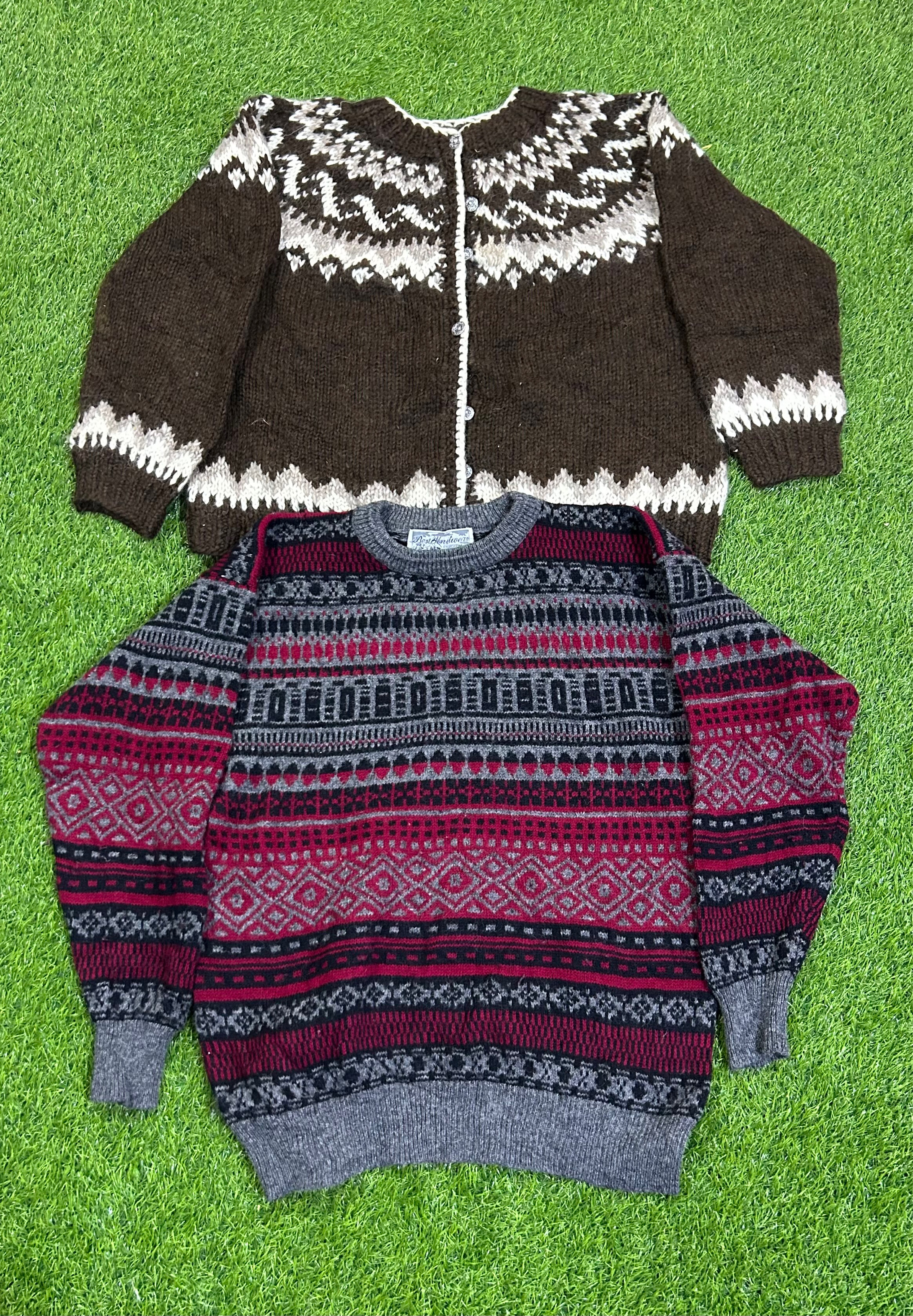 Print And Fisherman Knitwear
