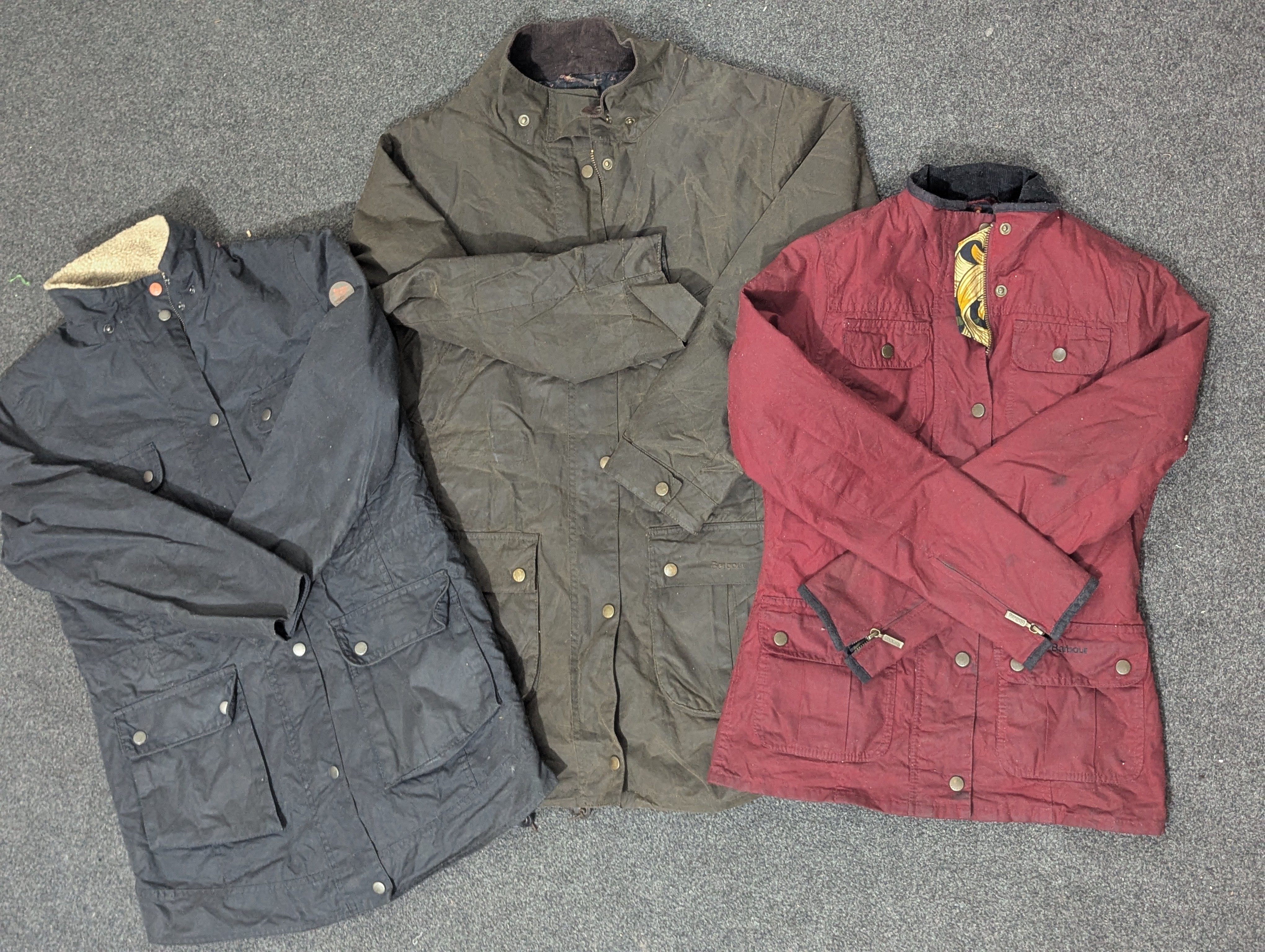 Barbour Wax Jackets 8 pcs