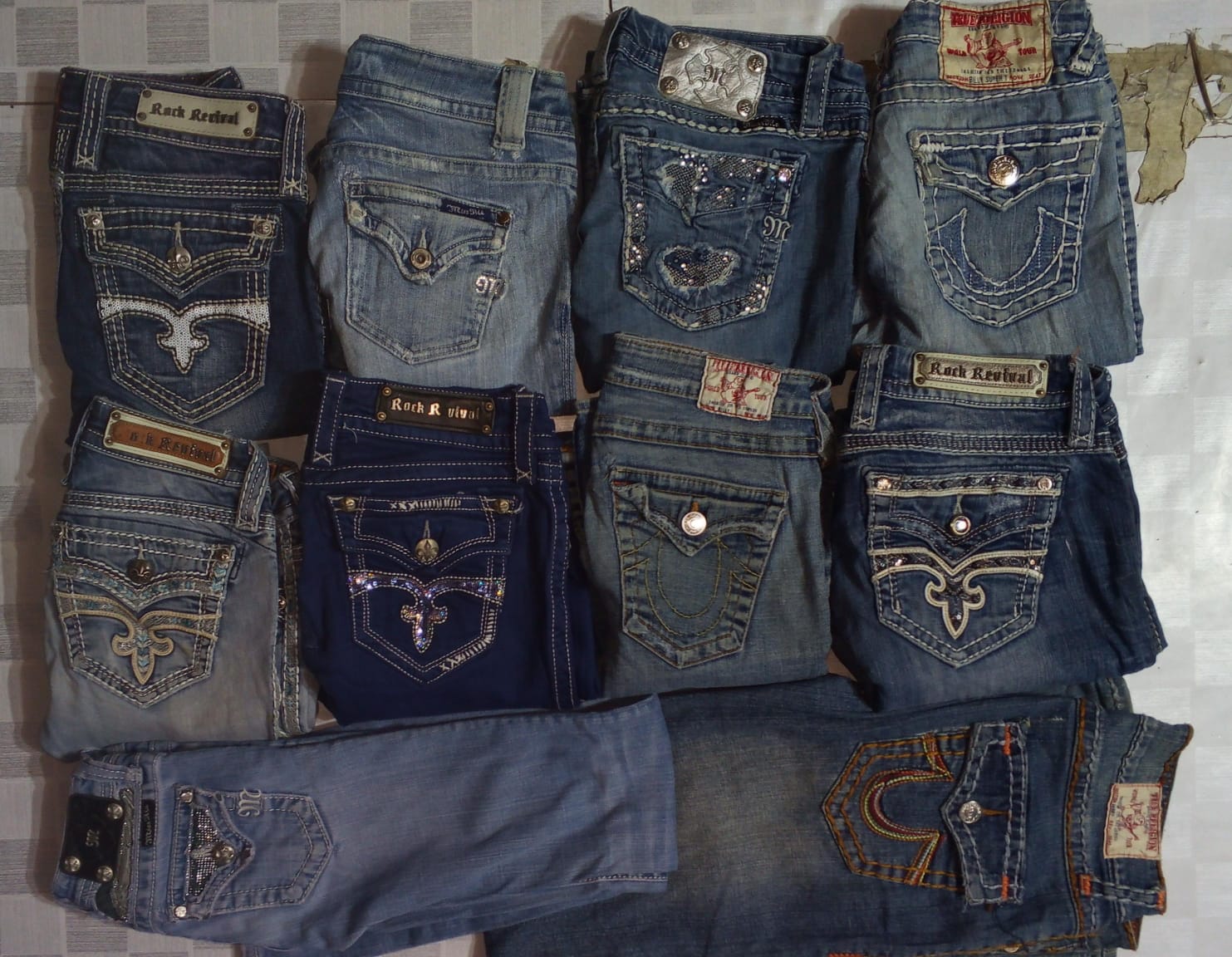 MISS ME ROCK REVIVAL JEANS