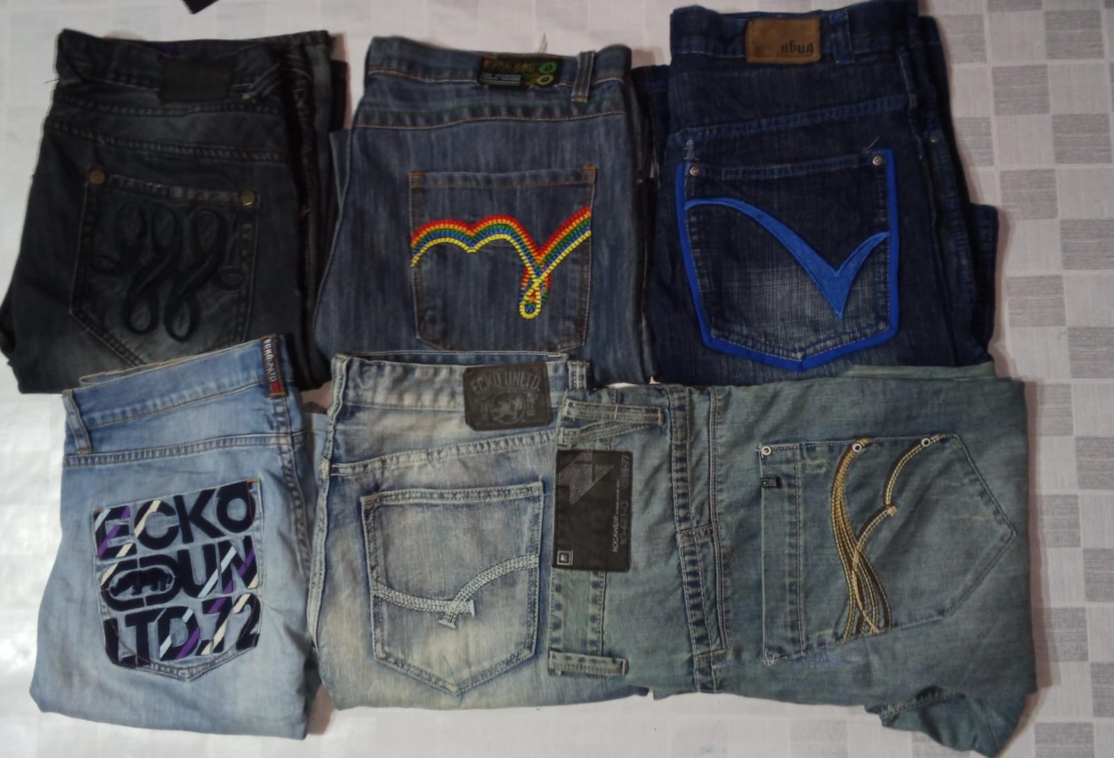 ECKO UNTID UND ANDERE MIX-MARKEN JEANS (ID 1251)