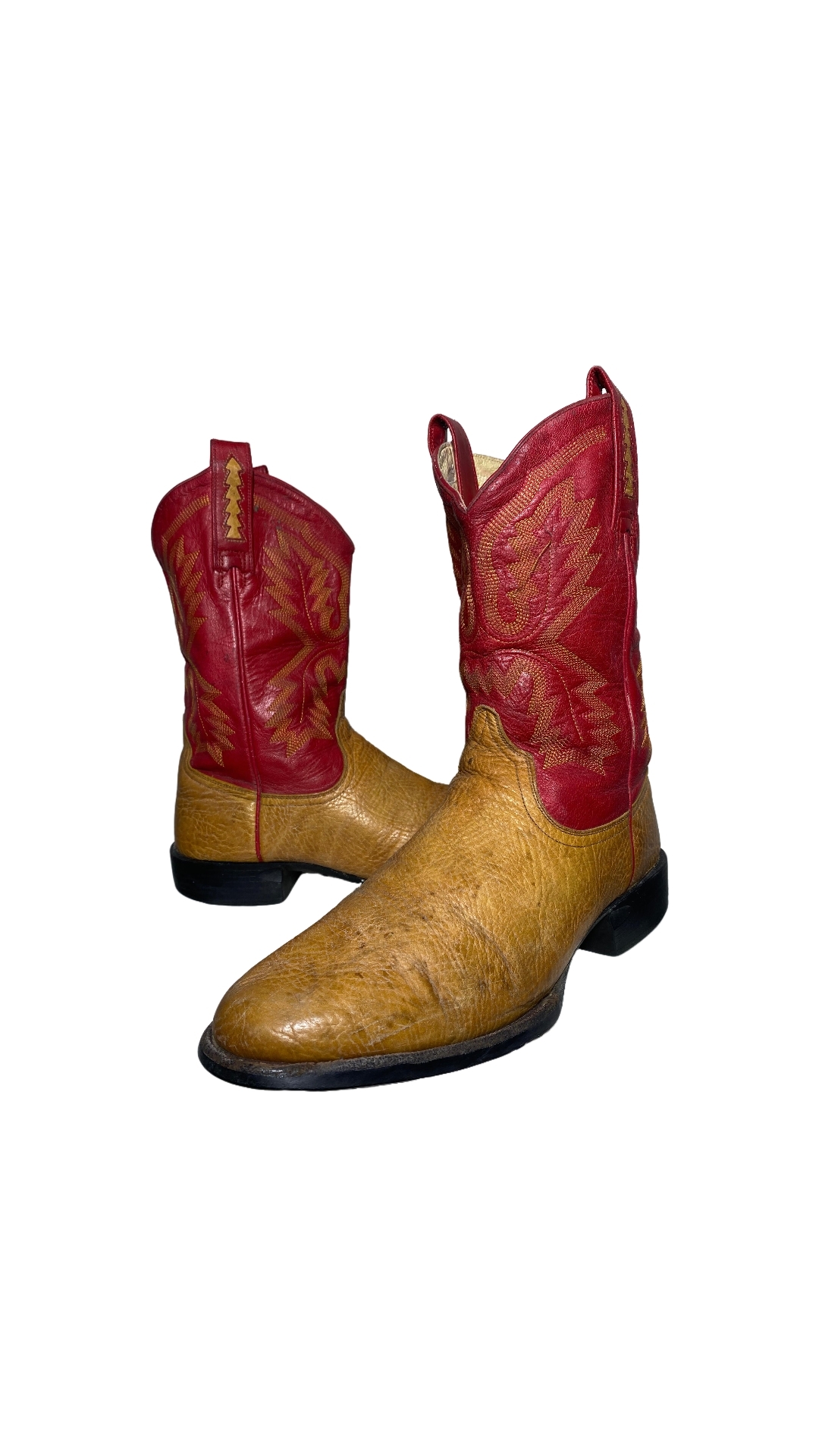 「MV372# 優れた品質のヴィンテージカウボーイブーツ」