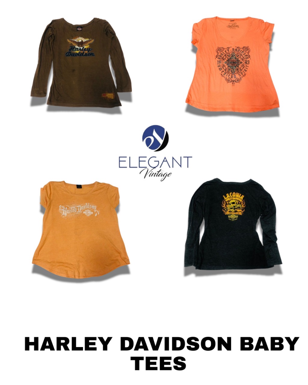 Harley Davidson Baby Tees - EVM0627