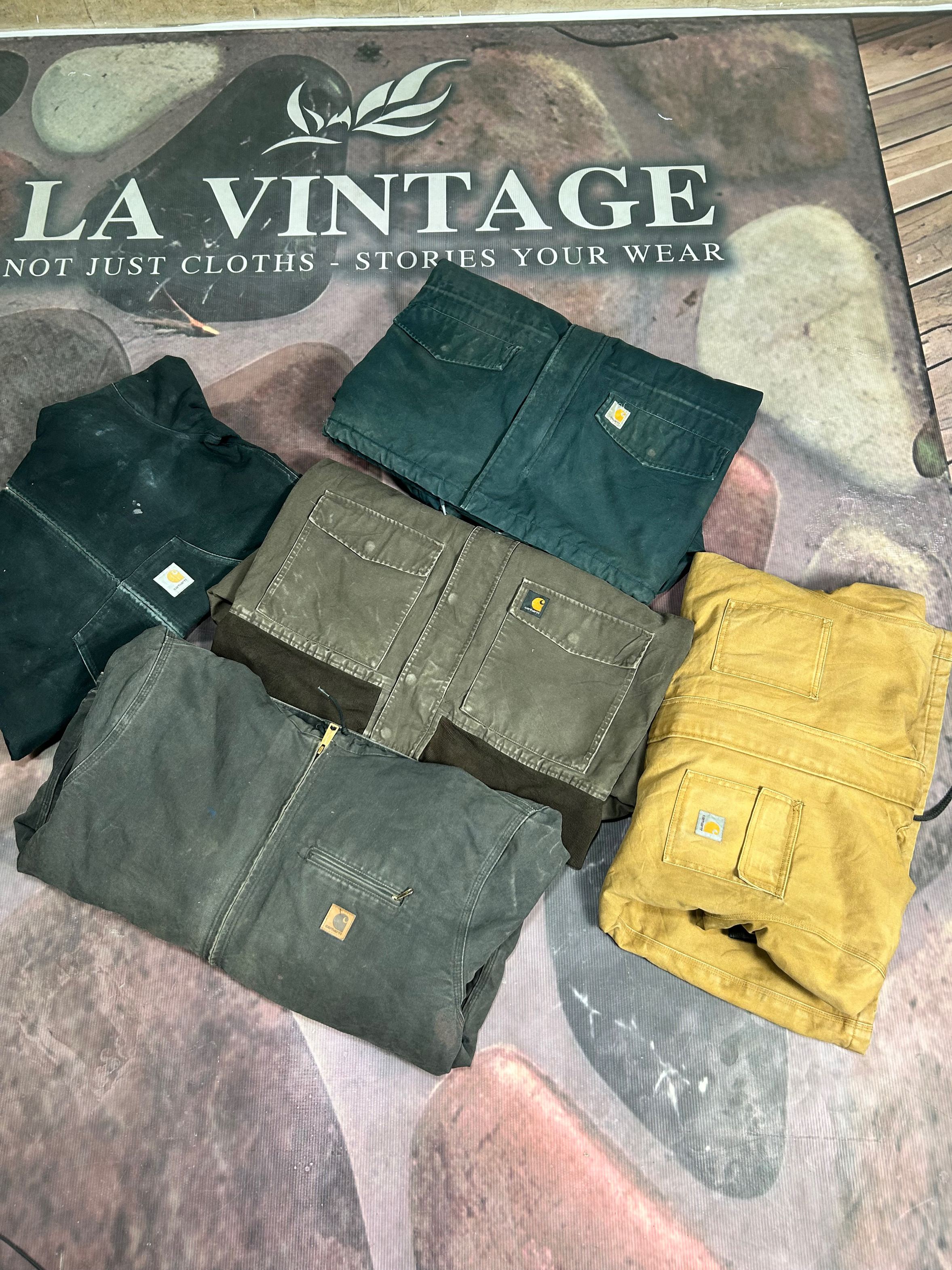 ヴィンテージカーハートジャケット