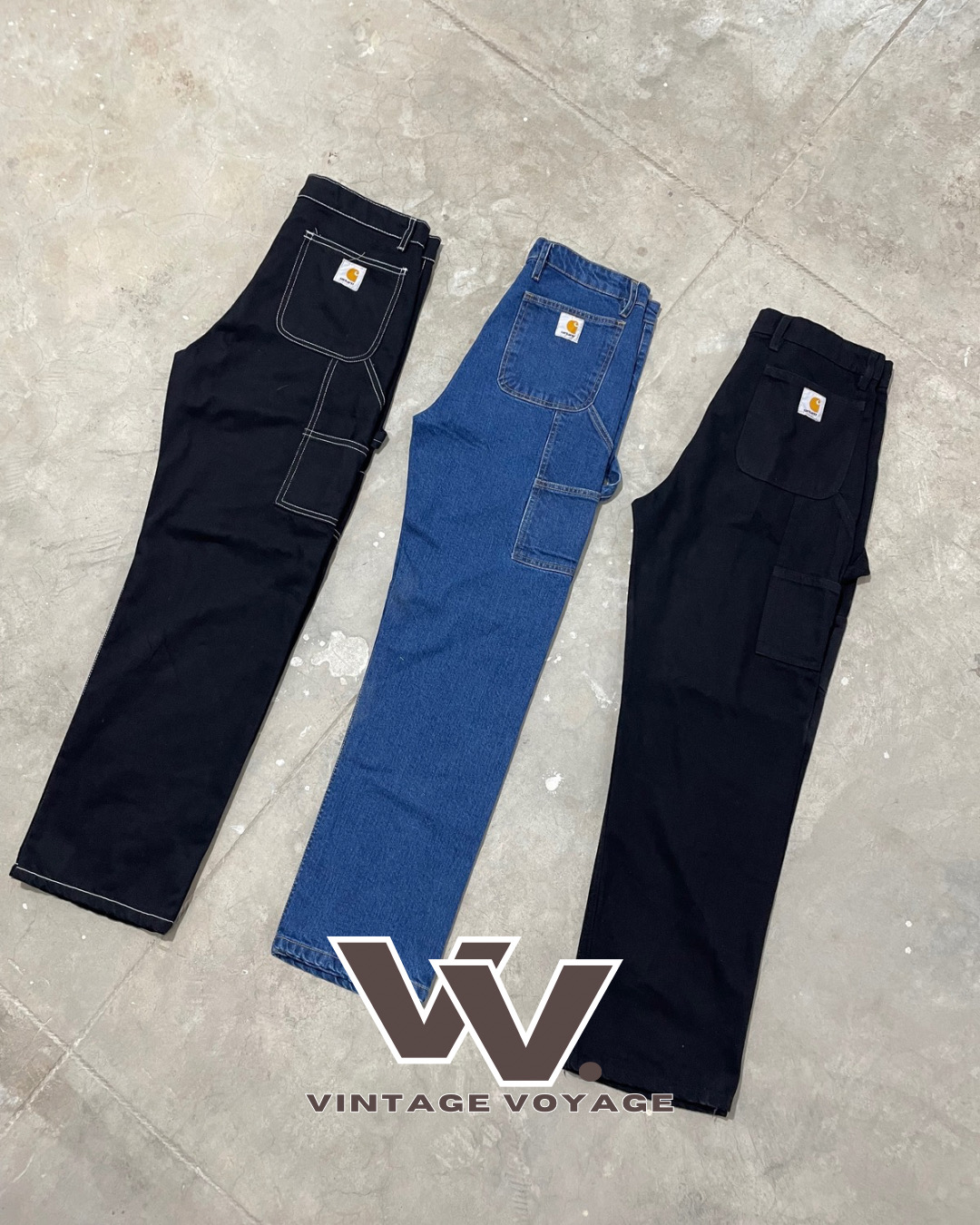 Carhartt reworked style mix colour pants #2312