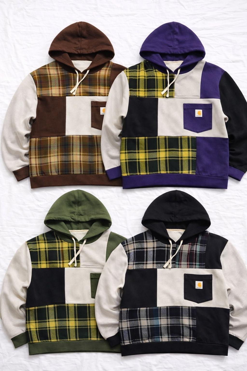CR41066 Moletom Patchwork Carhartt Reciclado