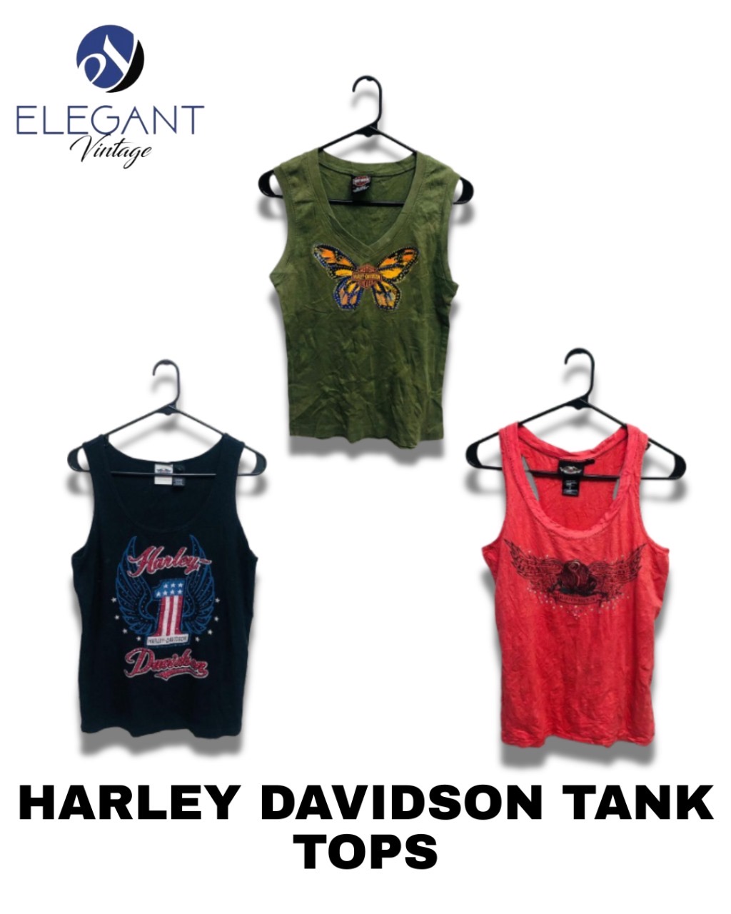 Harley Davidson Camisetas Regata - EVM0457