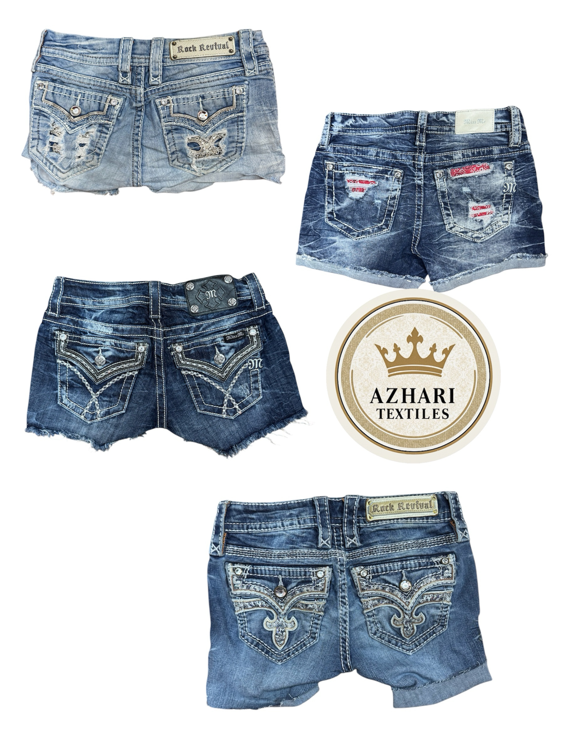 Miss me Rock Rivavle shorts vraie religion 08 pcs À 201