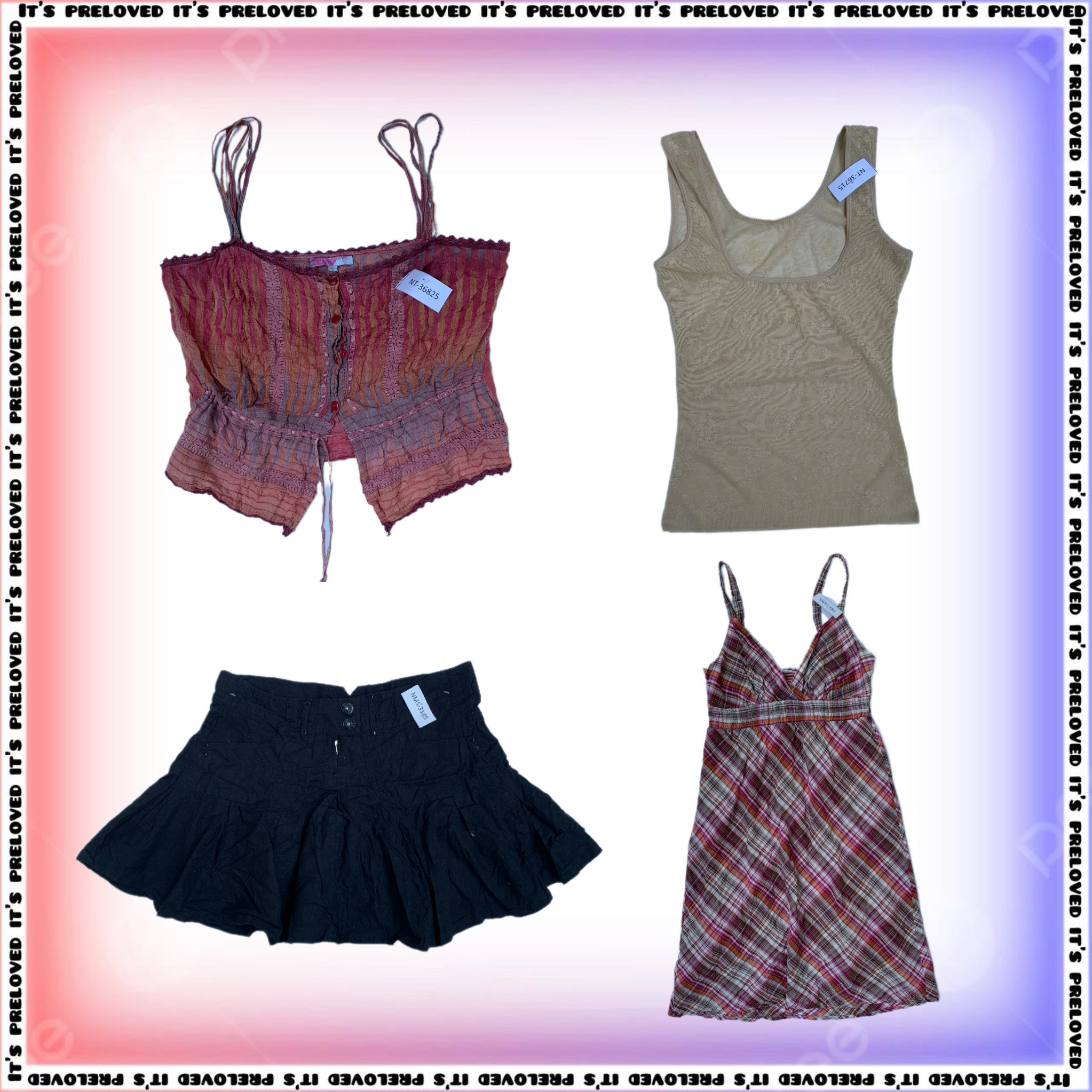 Ensemble de démarrage modèle - Tops, robes, jupes (SS-1760)