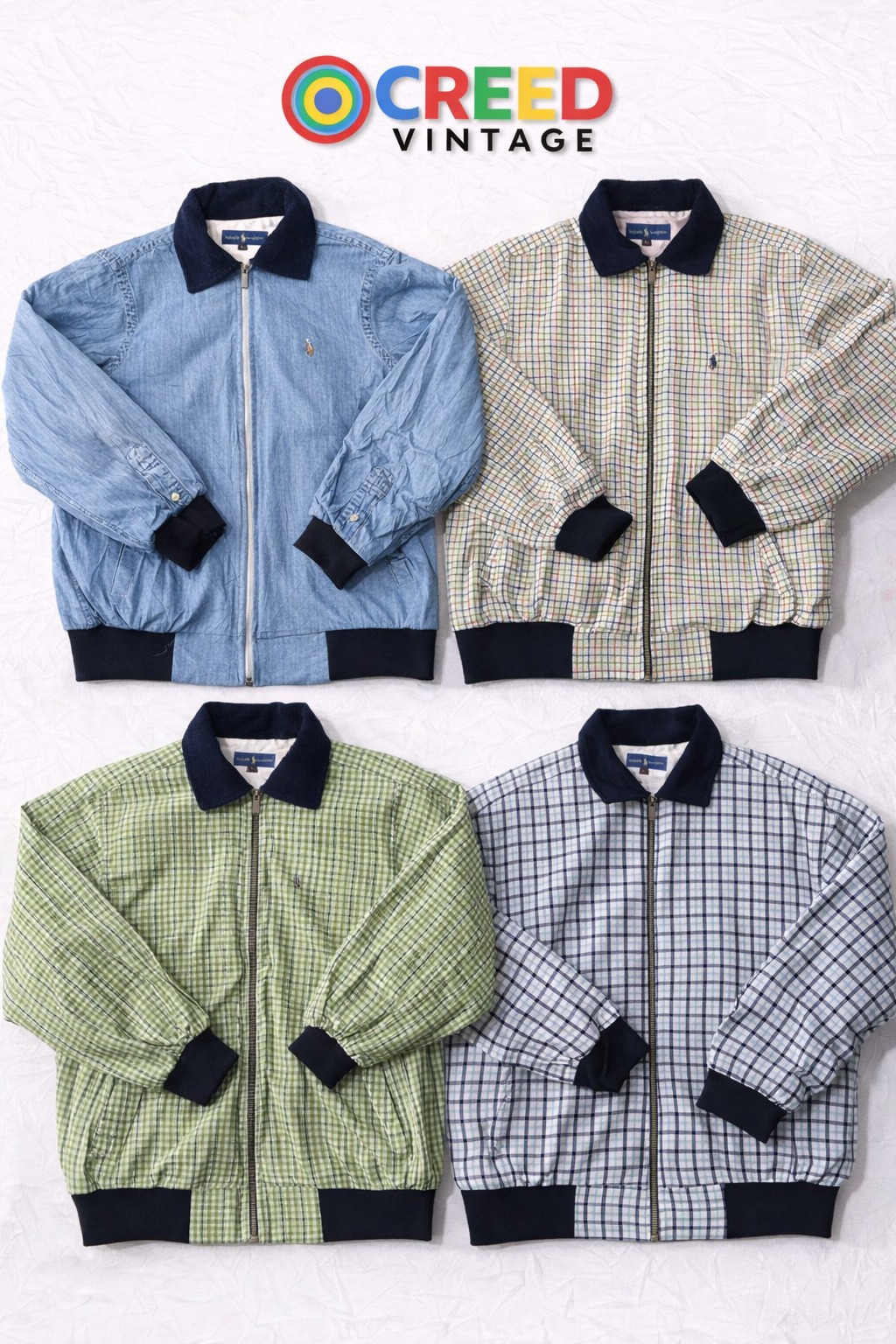 Chaquetas recicladas CR5701 Polo Ralph Lauren y Tommy Hilfiger