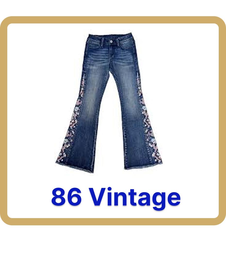 Y2K Embroidery Jeans (067)