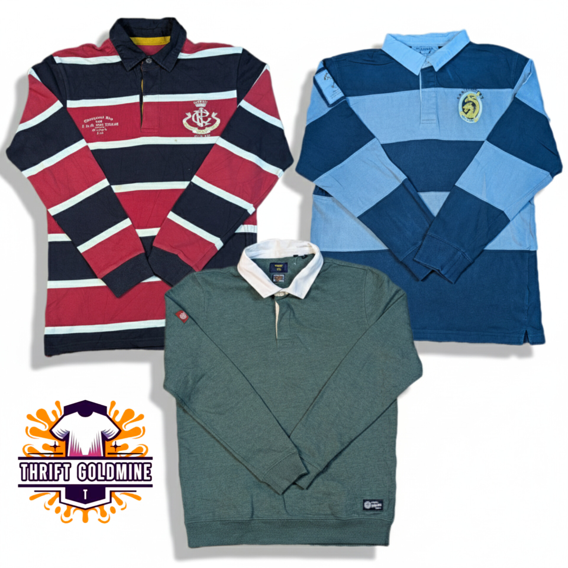 Premium Unbranded Rugby Shirt