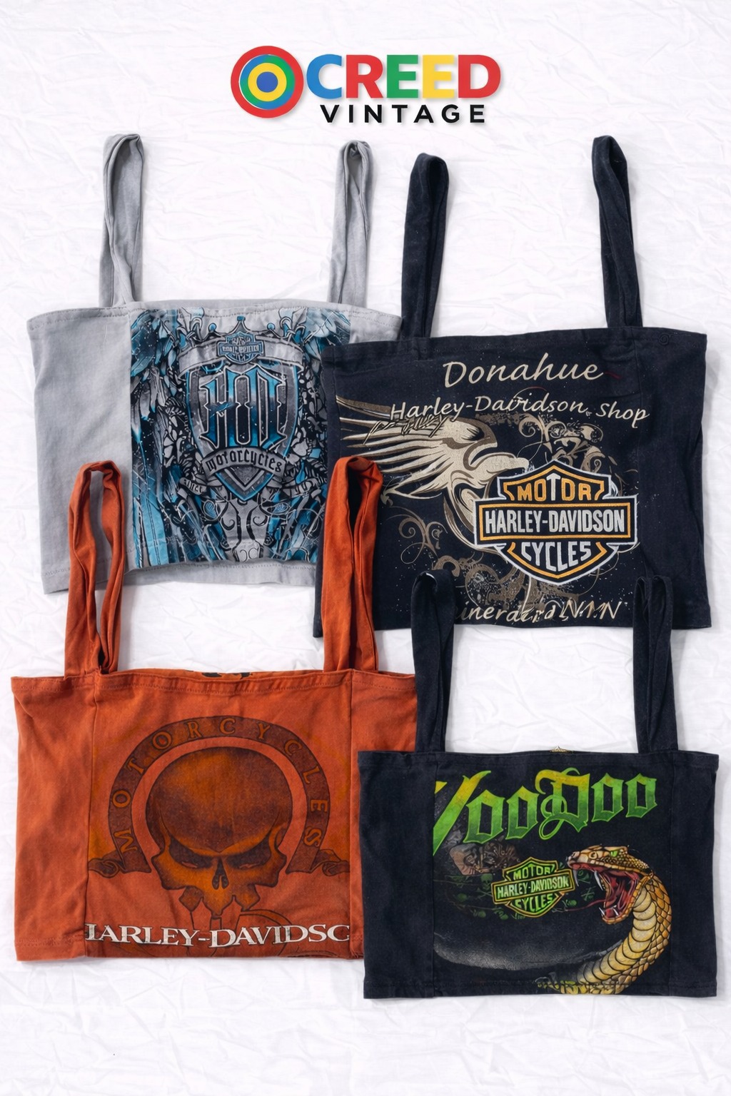 CR5700 Harley-Davidson ヴィンテージ リワークスタイル トップス