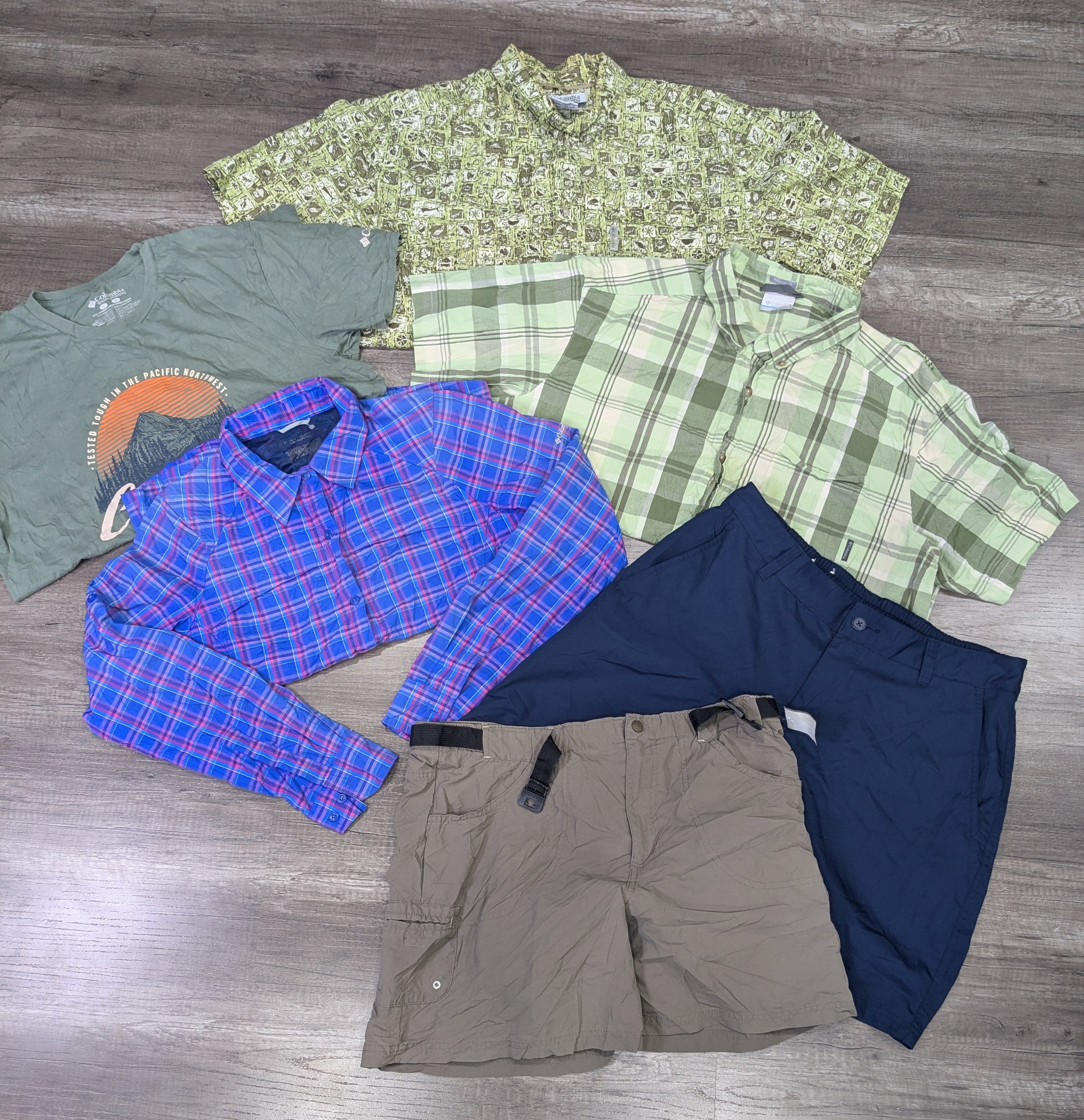 1668 - Columbia シャツ、ショート、Tシャツ＆ジャケット